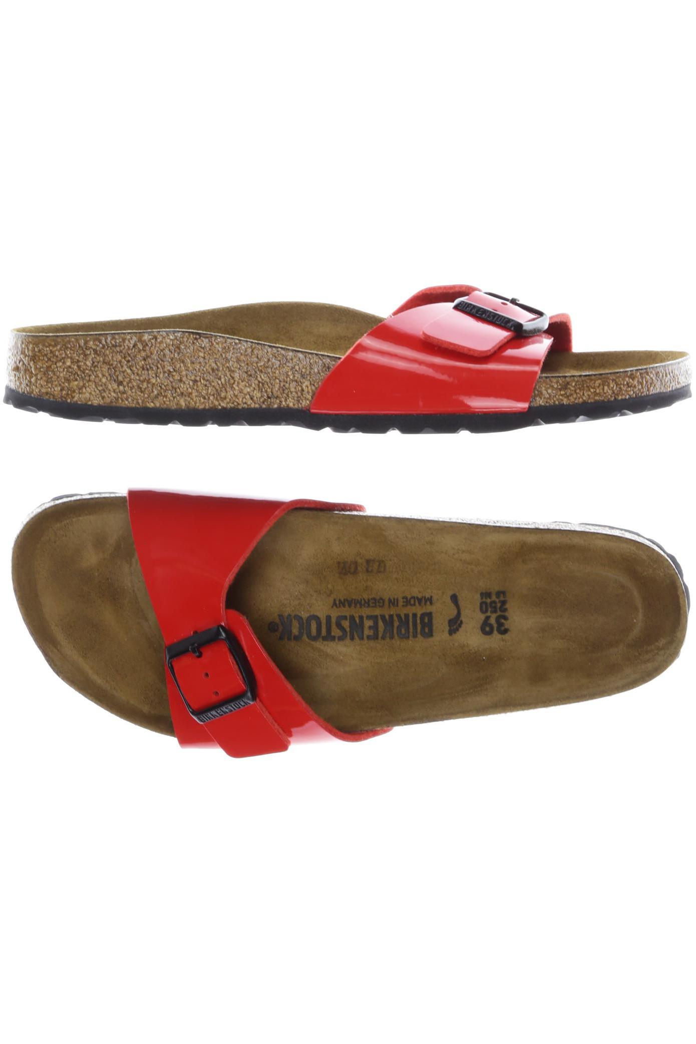 

Birkenstock Damen Sandale, rot, Gr. 39