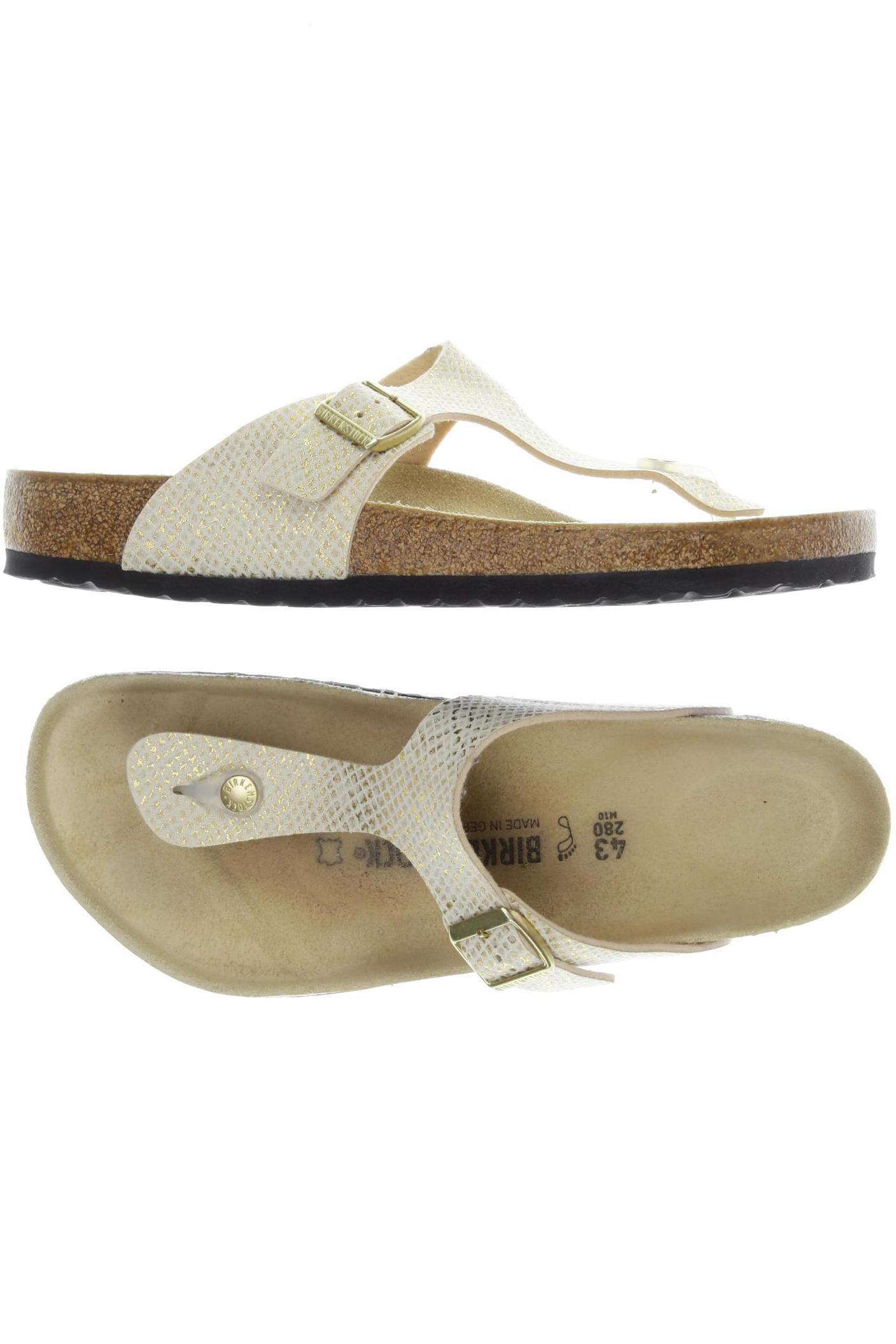 

Birkenstock Damen Sandale, cremeweiß, Gr. 43