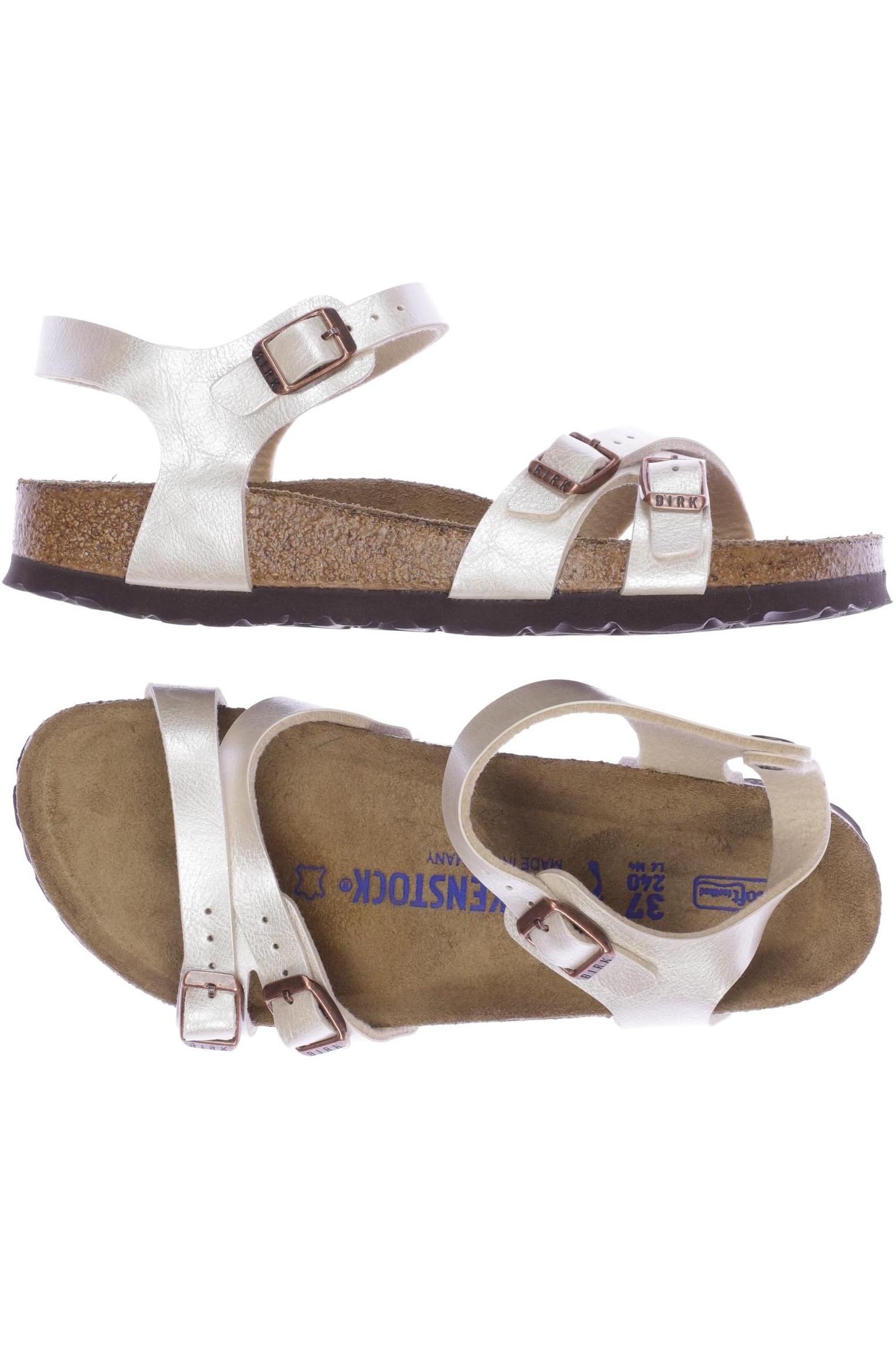 

Birkenstock Damen Sandale, cremeweiß, Gr. 37