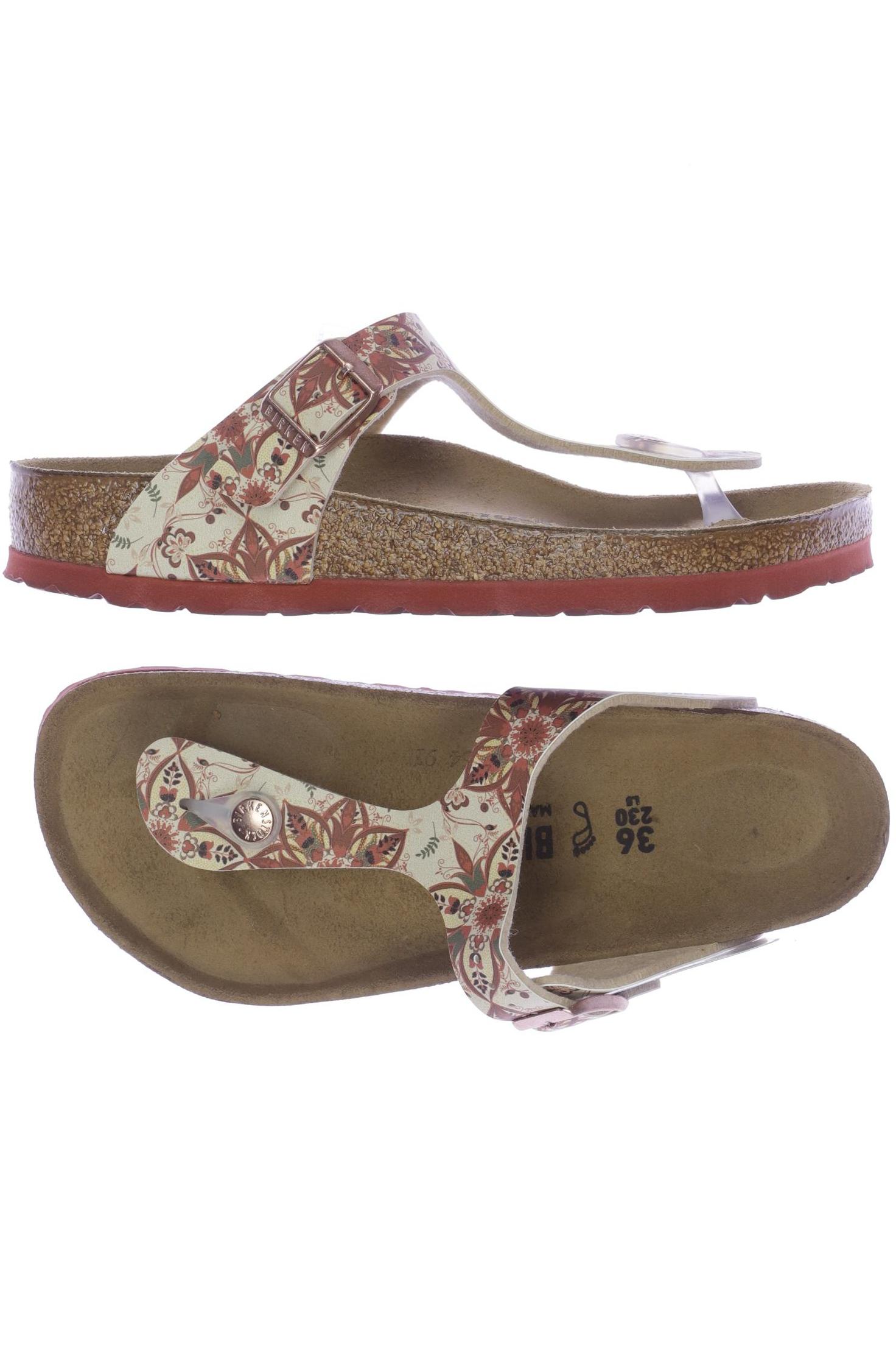 

Birkenstock Damen Sandale, beige, Gr. 36
