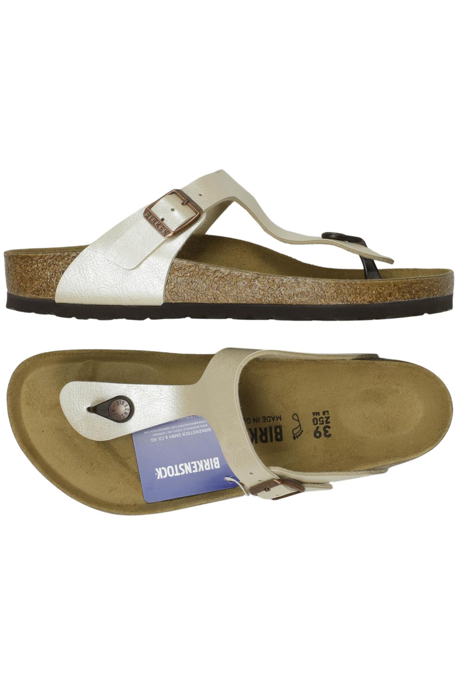 

Birkenstock Damen Sandale, cremeweiß, Gr. 39
