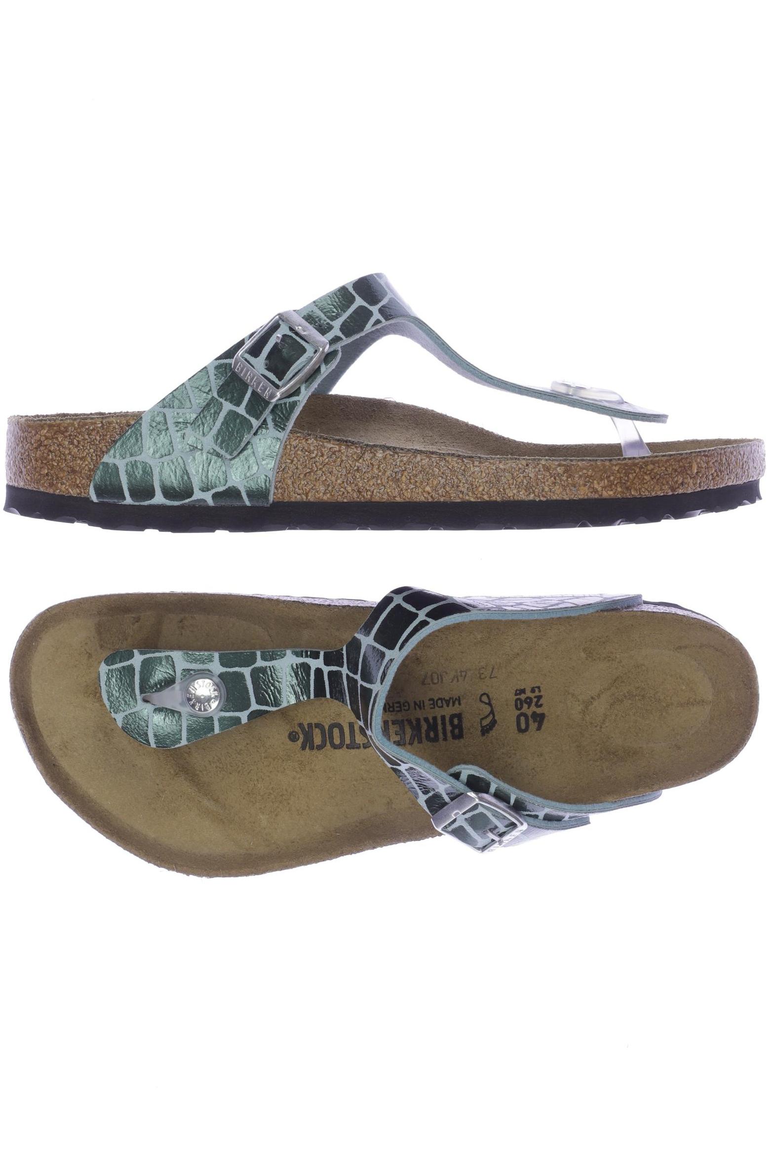 

Birkenstock Damen Sandale, grün, Gr. 40