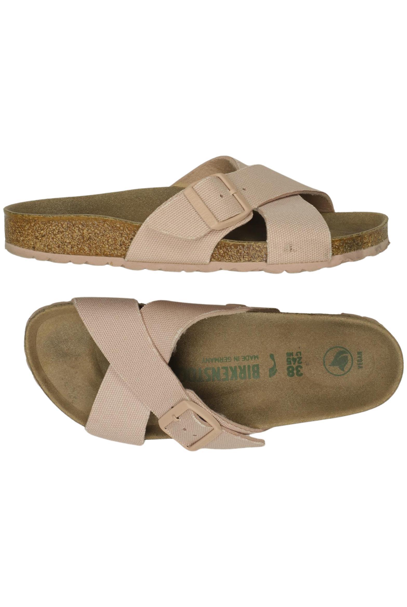 

Birkenstock Damen Sandale, beige, Gr. 38