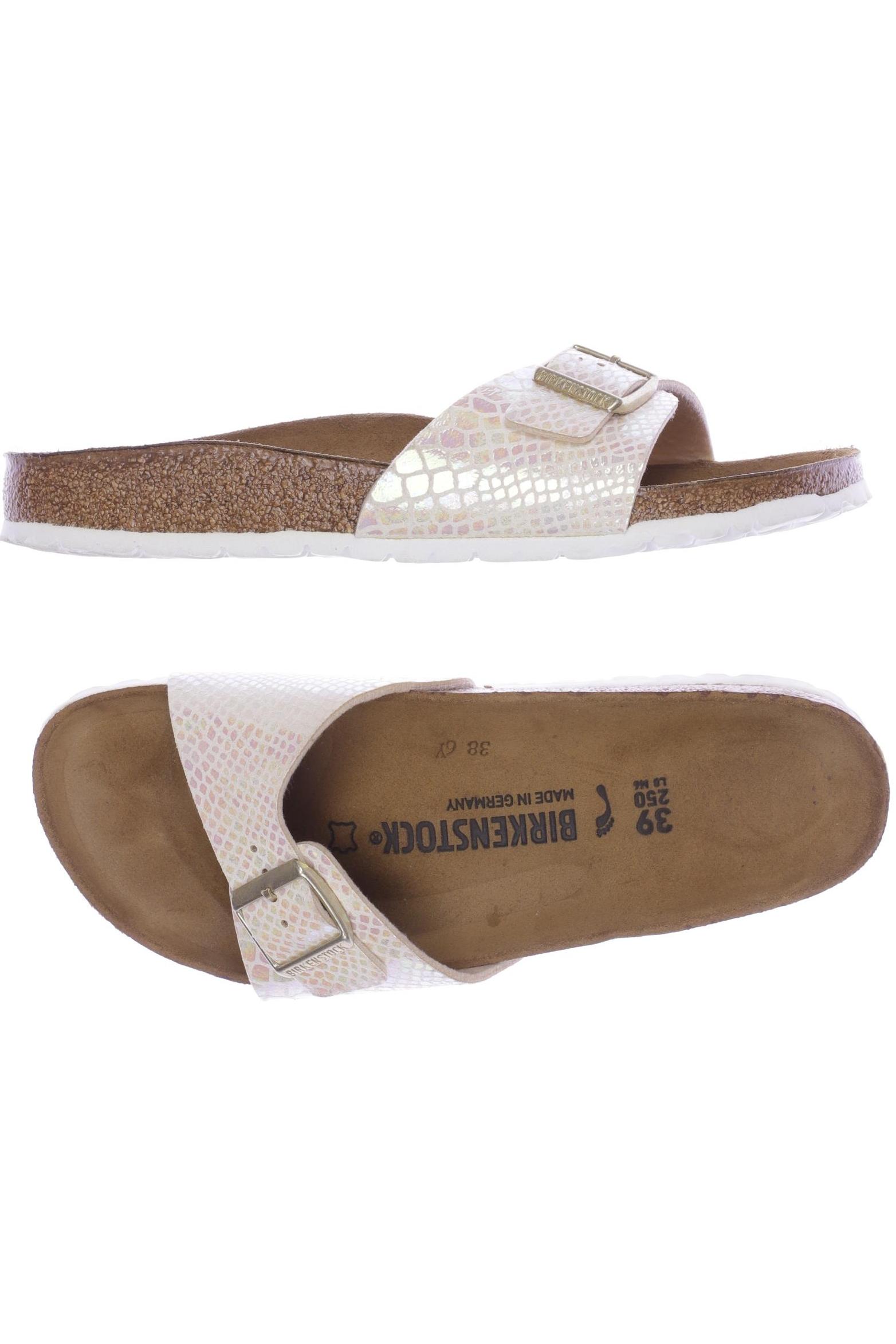 

Birkenstock Damen Sandale, cremeweiß, Gr. 39