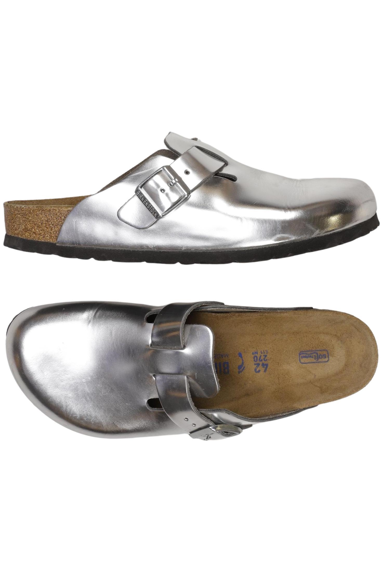 

Birkenstock Damen Sandale, silber, Gr. 42