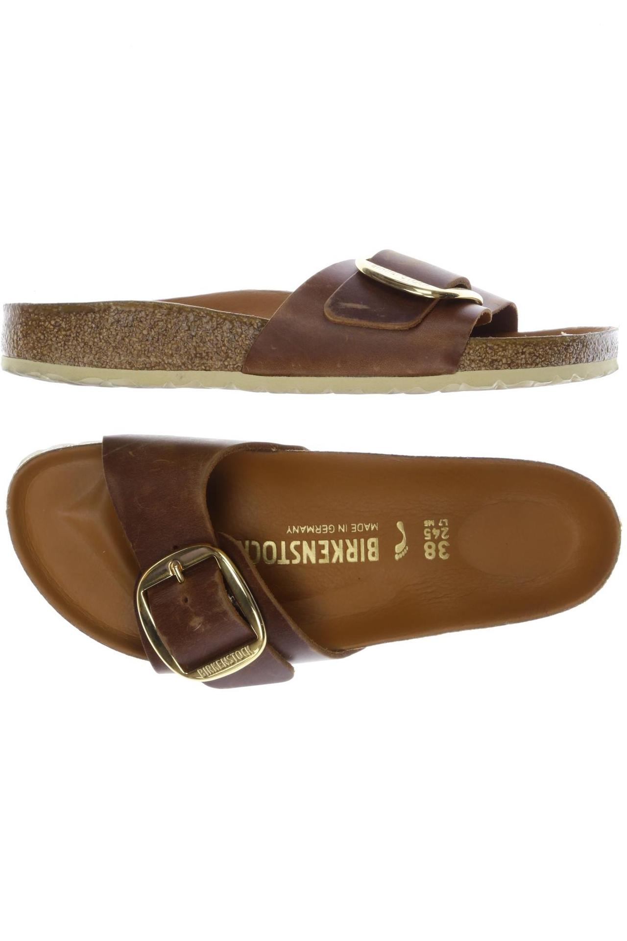 

Birkenstock Damen Sandale, braun, Gr. 38