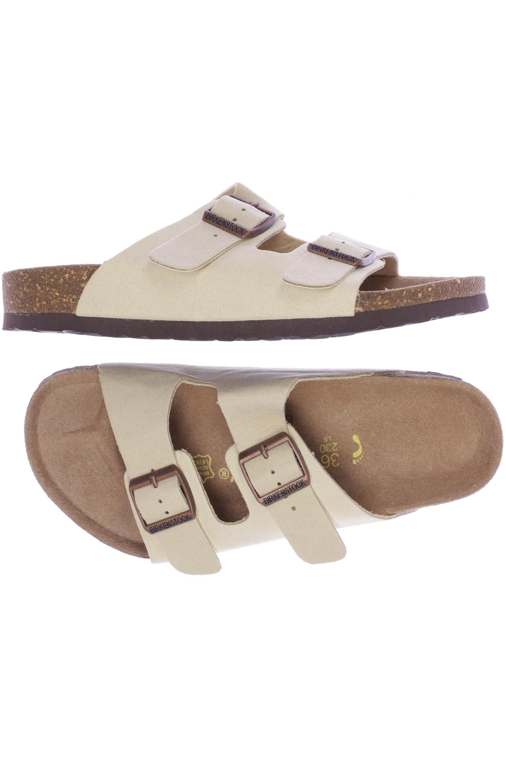 

Birkenstock Damen Sandale, cremeweiß, Gr. 36