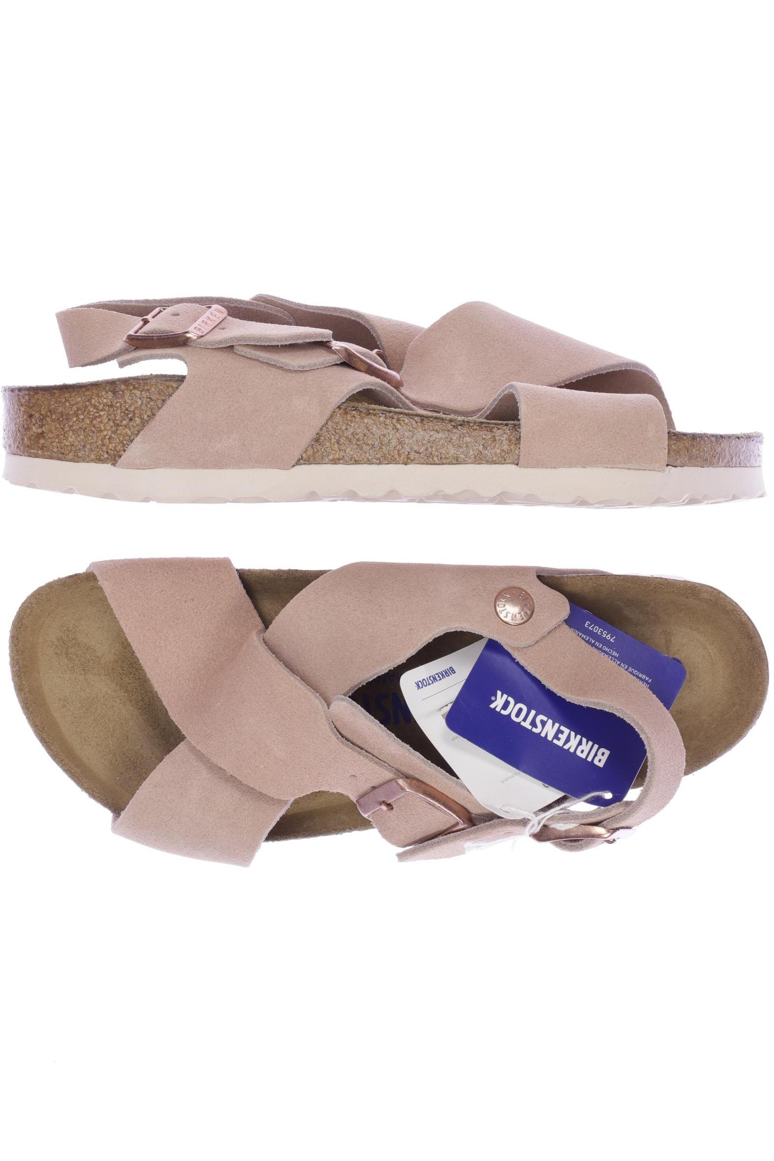 

Birkenstock Damen Sandale, beige, Gr. 36