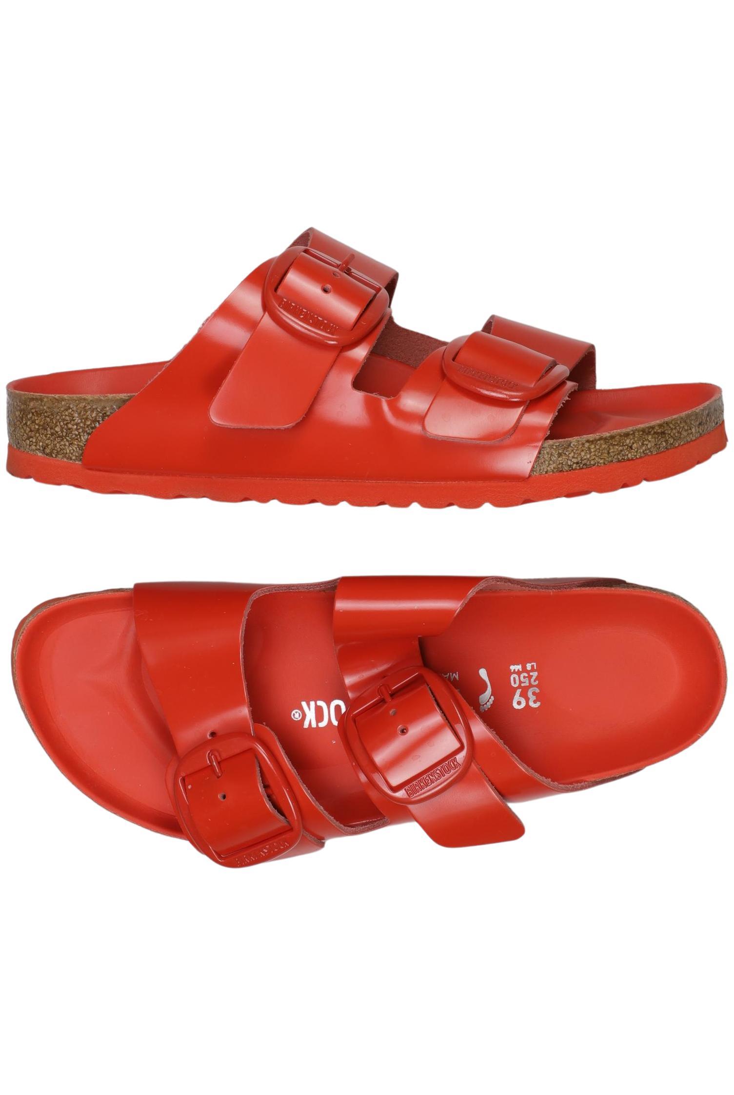 

Birkenstock Damen Sandale, rot, Gr. 39