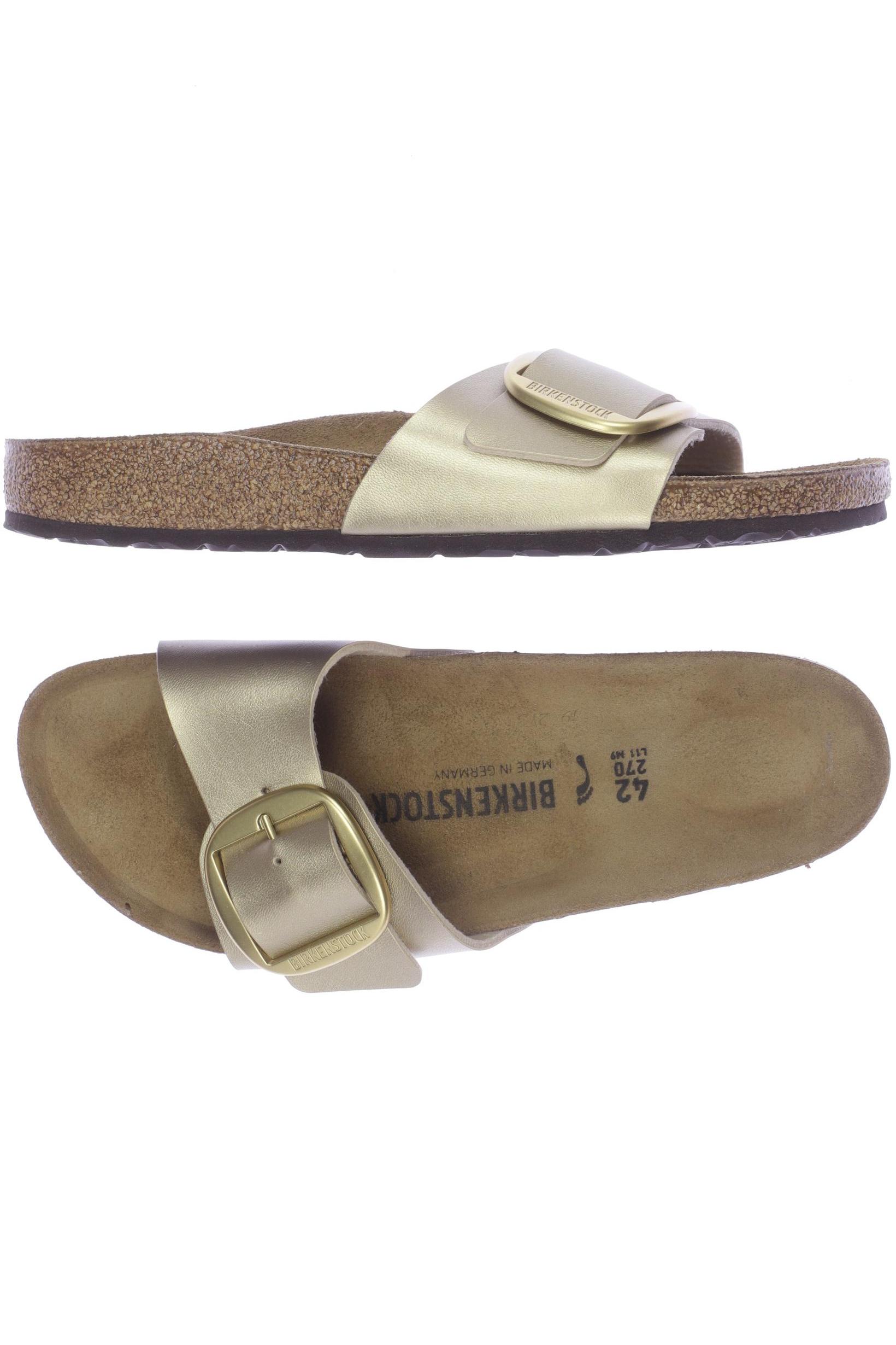 

Birkenstock Damen Sandale, gold, Gr. 42