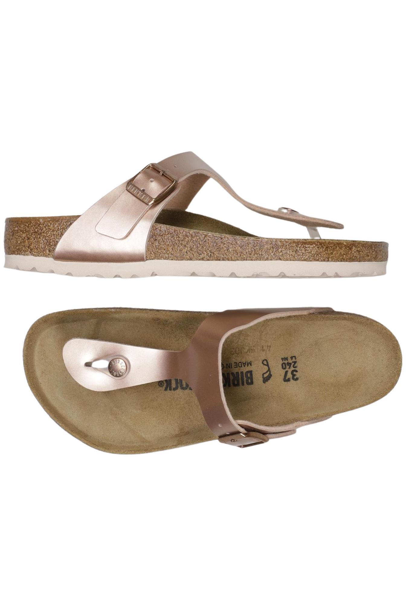 

Birkenstock Damen Sandale, gold, Gr. 37