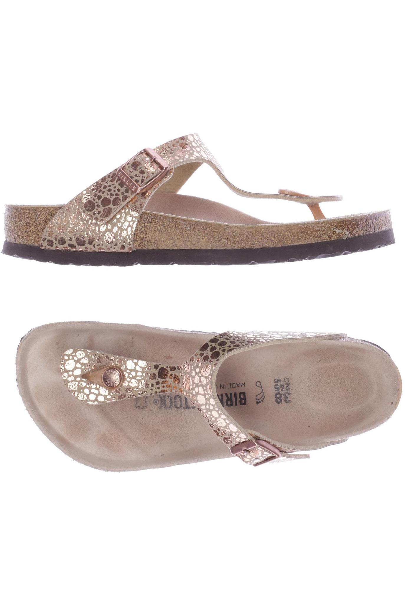 

Birkenstock Damen Sandale, gold