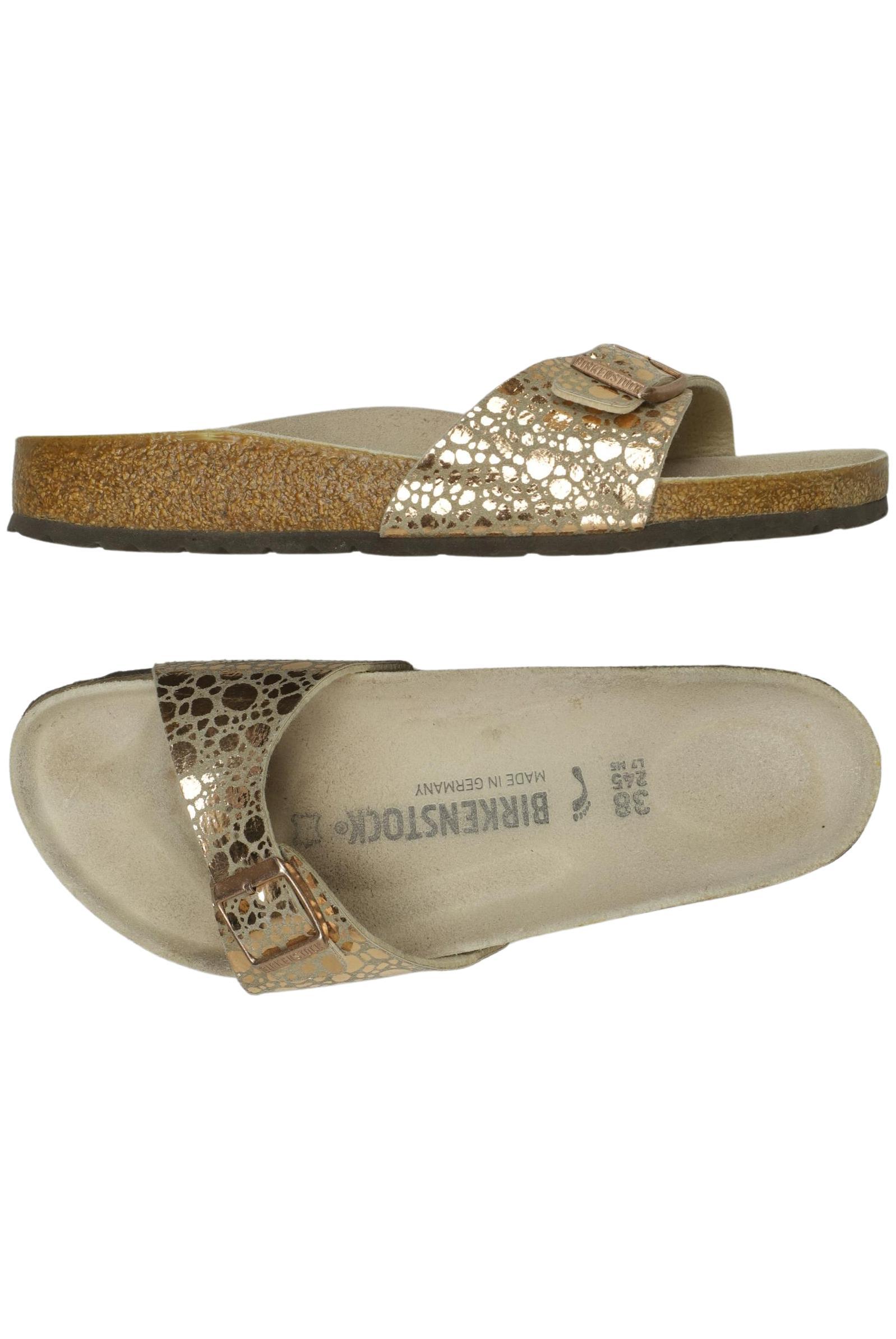

Birkenstock Damen Sandale, beige, Gr. 38