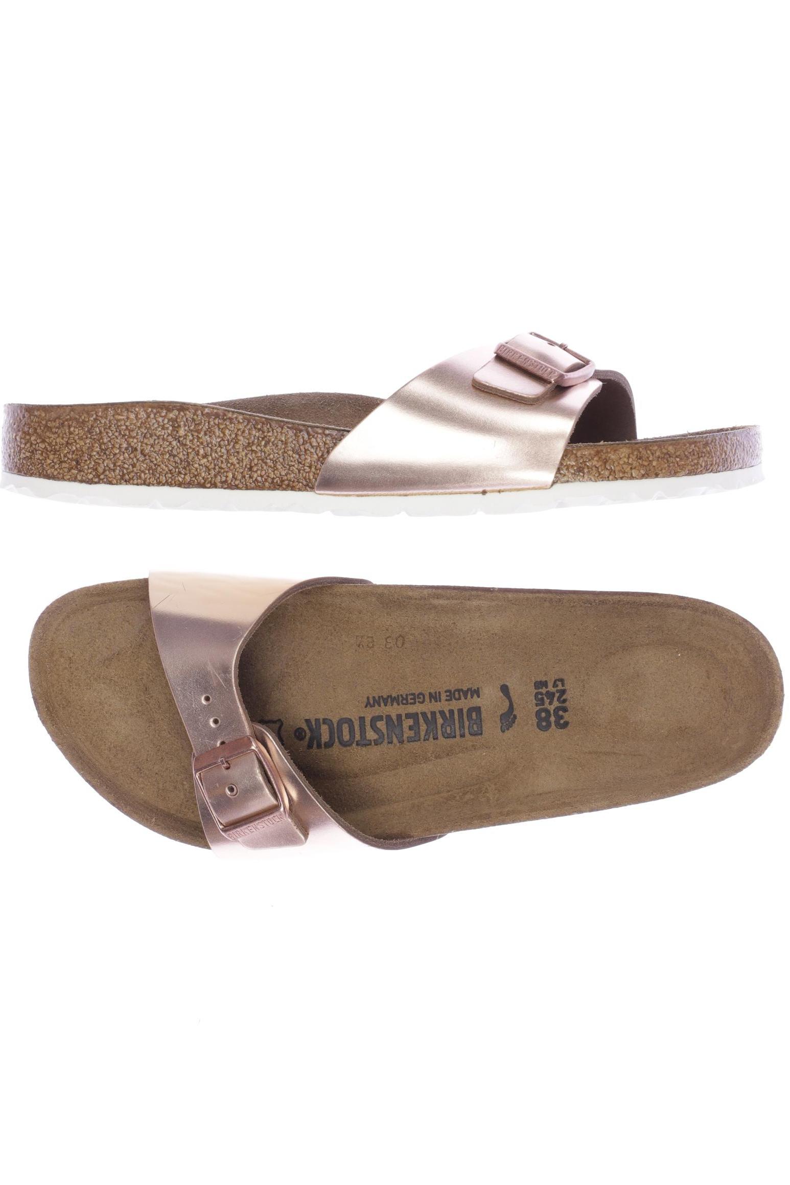 

Birkenstock Damen Sandale, gold, Gr. 38