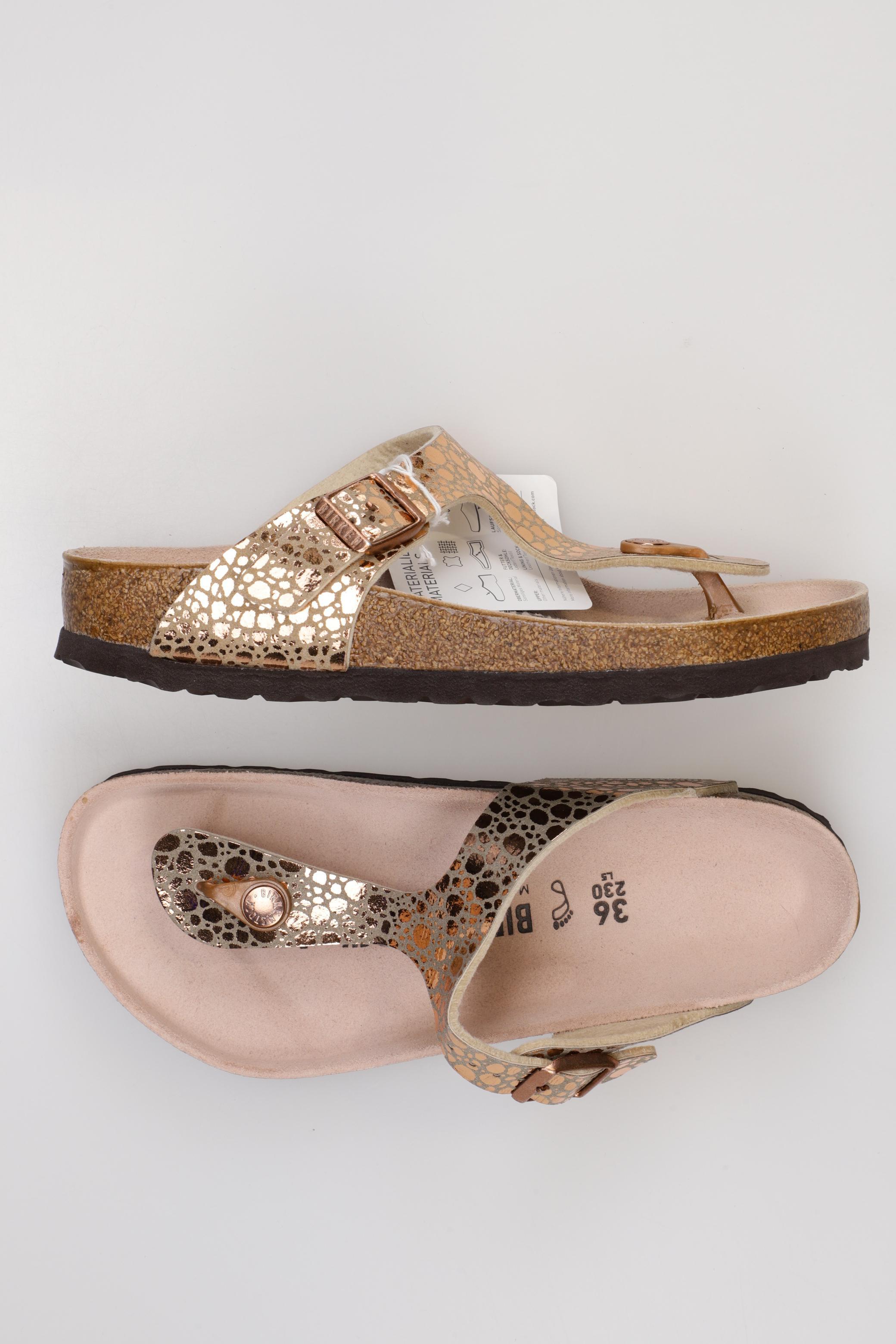 

Birkenstock Damen Sandale, beige, Gr. 36