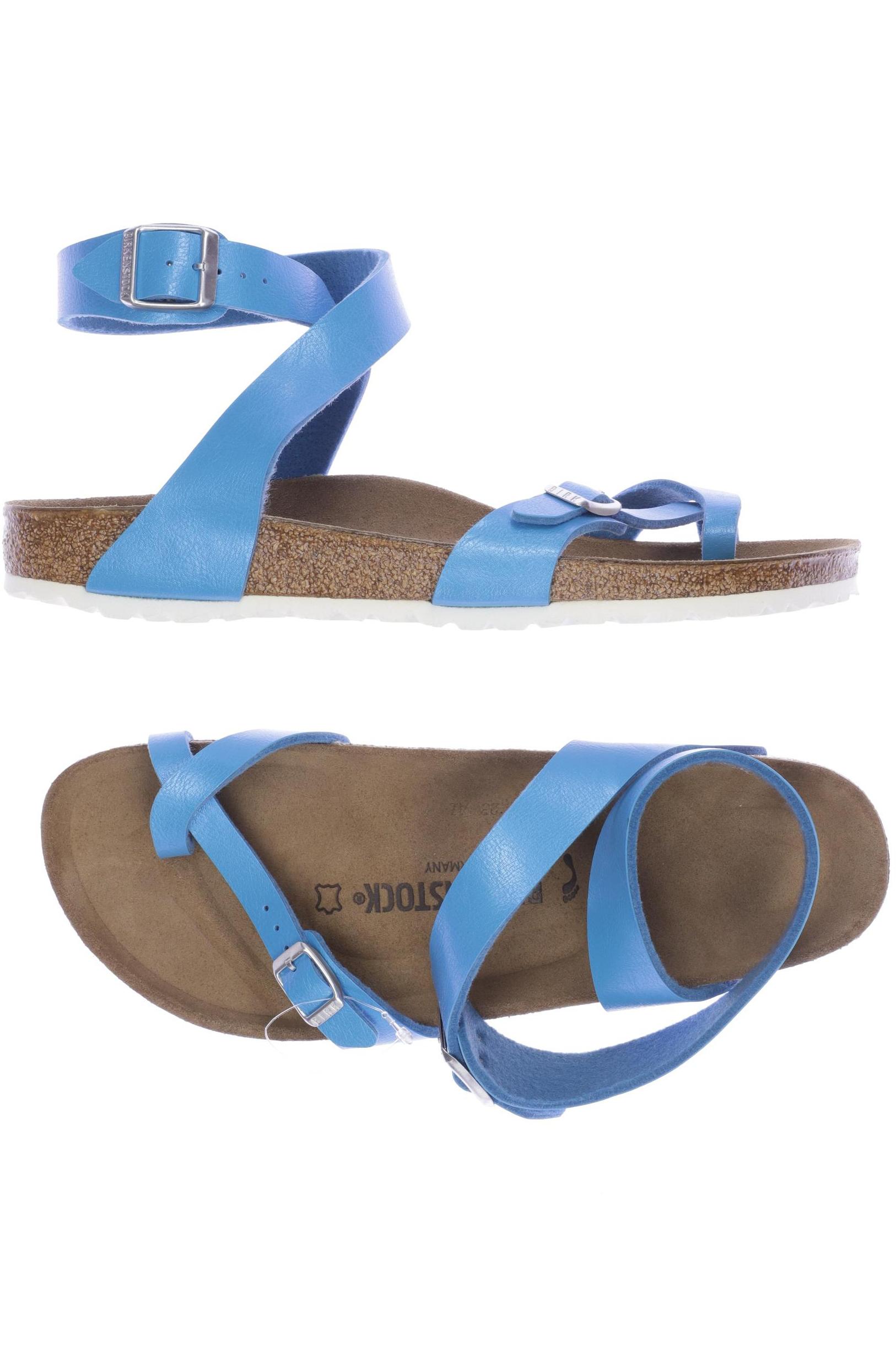 

Birkenstock Damen Sandale, blau, Gr. 42