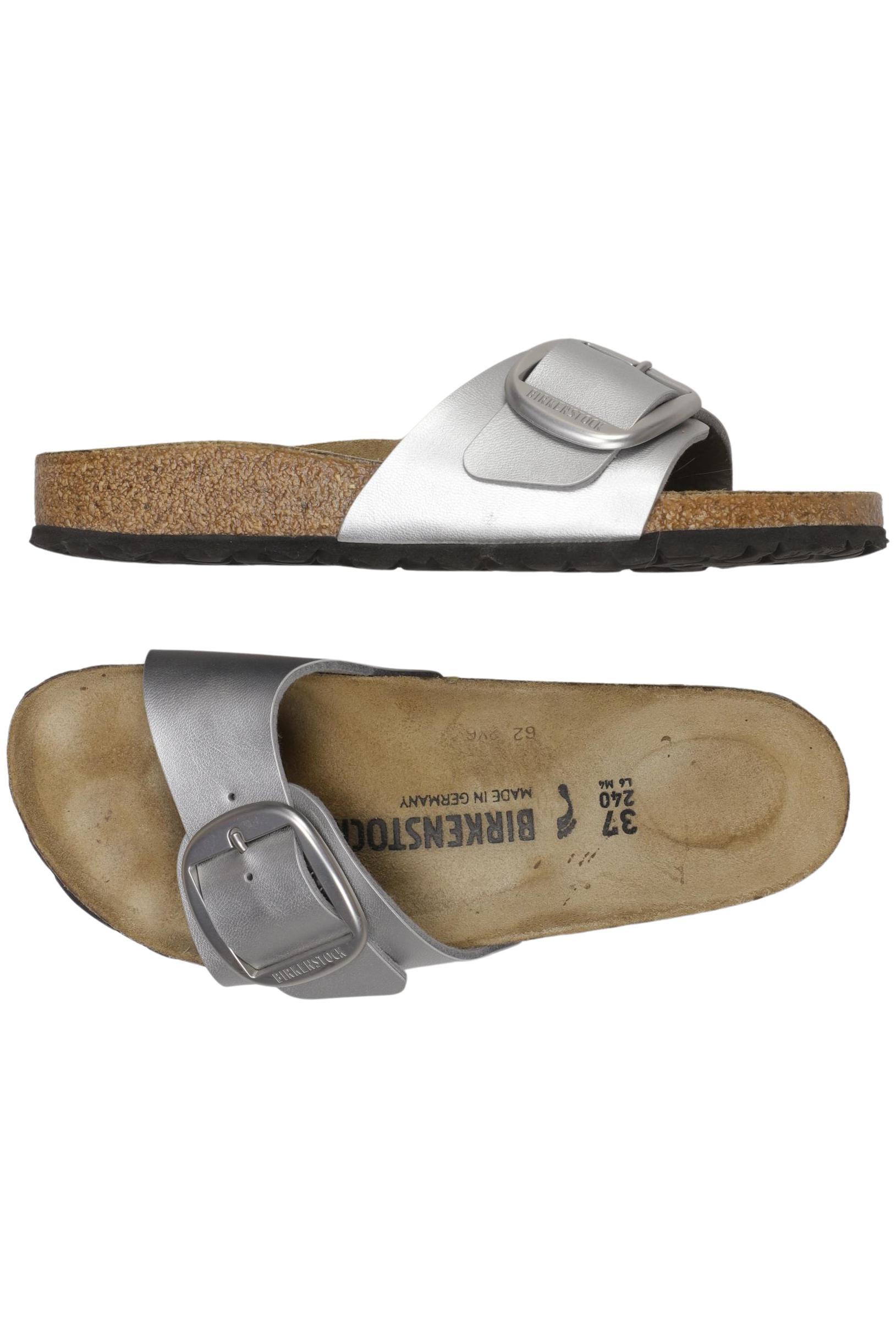 

Birkenstock Damen Sandale, silber, Gr. 37
