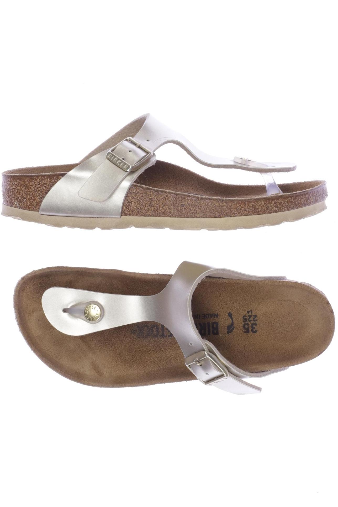 

Birkenstock Damen Sandale, gold, Gr. 35