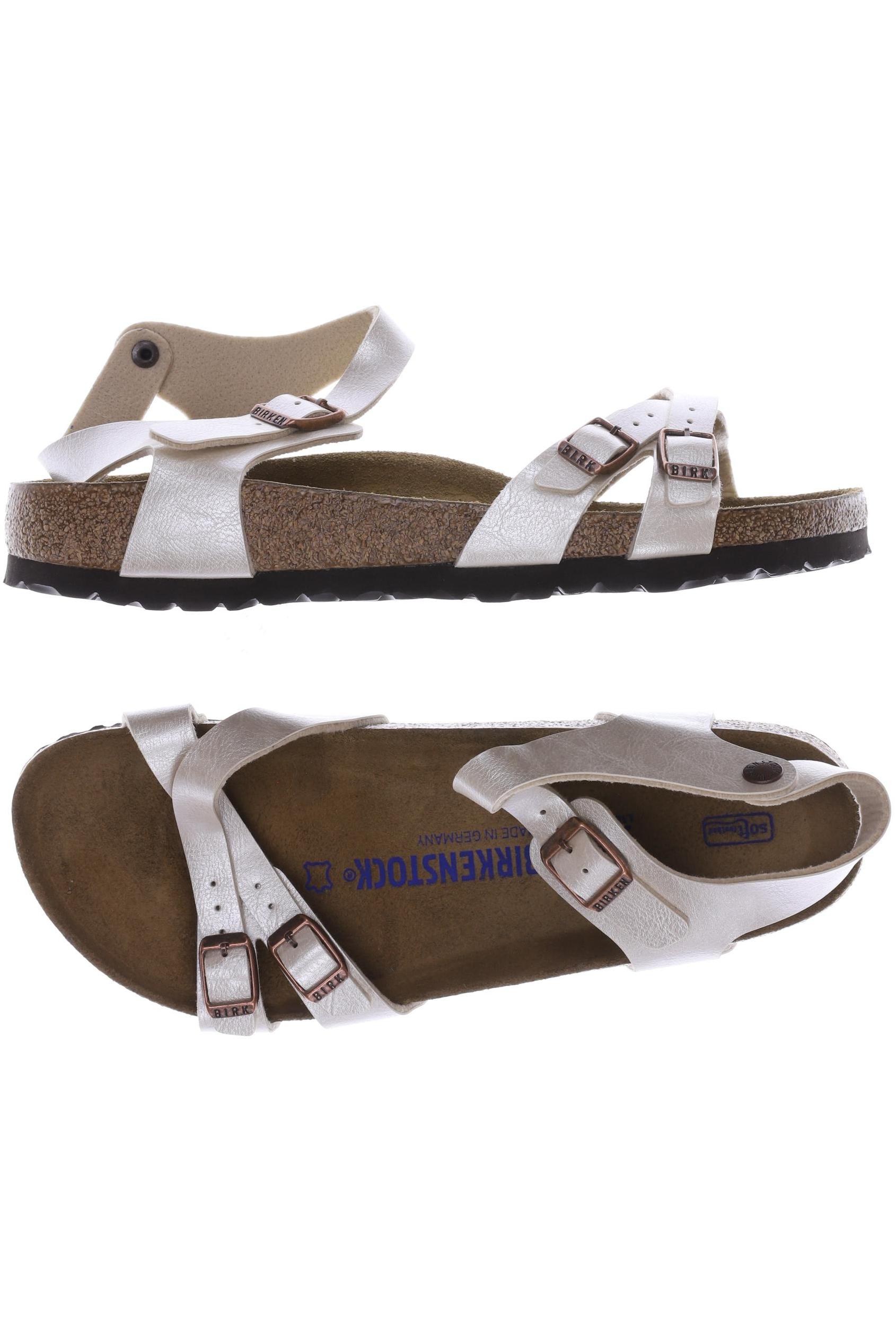 

Birkenstock Damen Sandale, cremeweiß