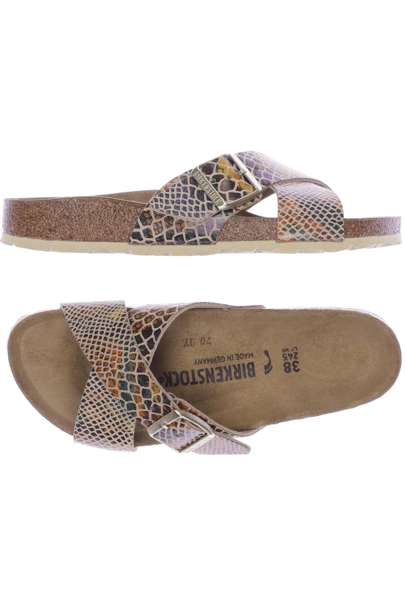 

Birkenstock Damen Sandale, beige, Gr. 38