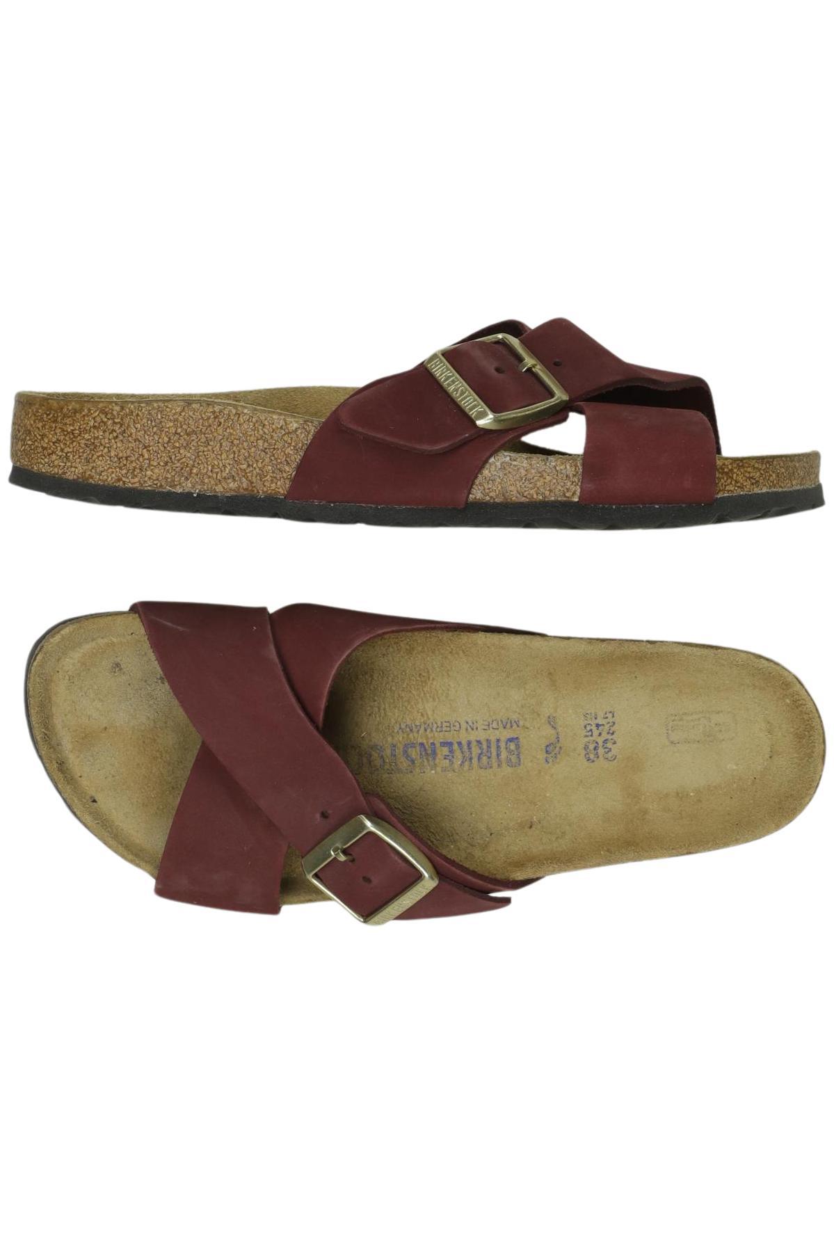 

Birkenstock Damen Sandale, bordeaux, Gr. 38