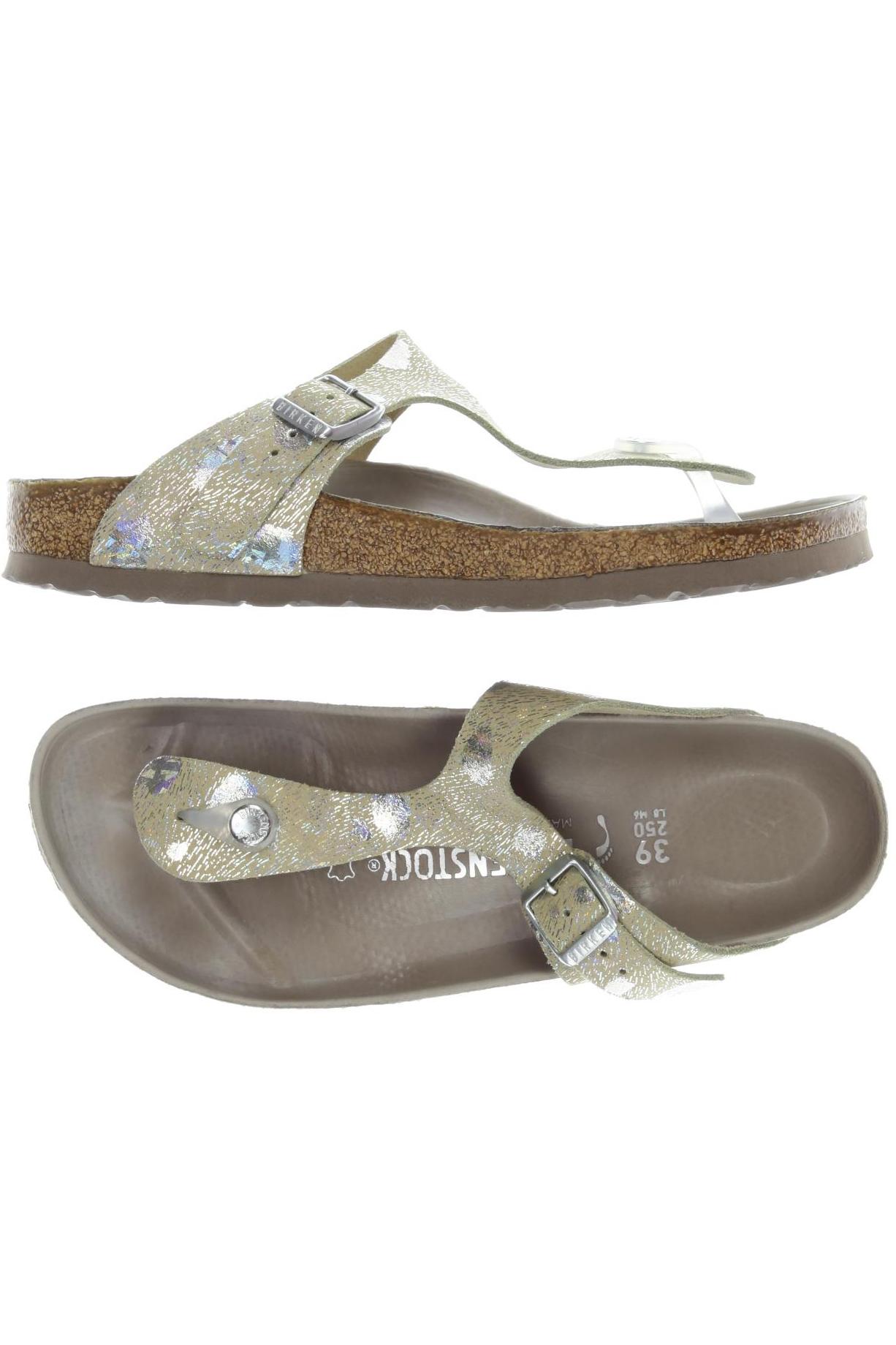 

Birkenstock Damen Sandale, beige, Gr. 39