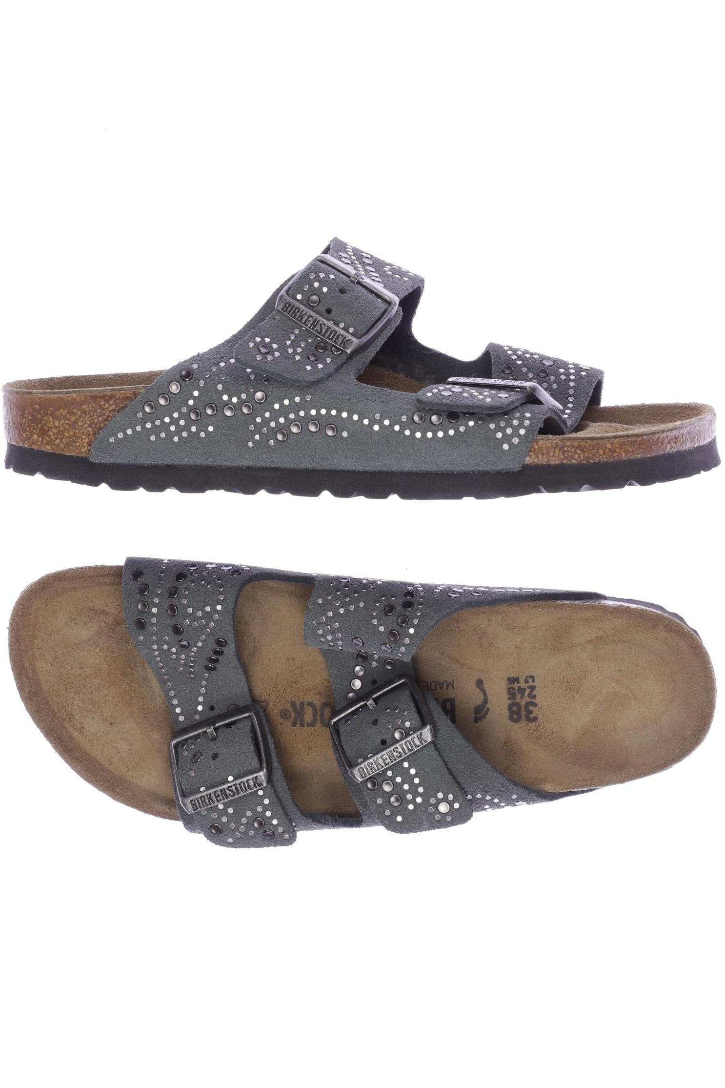 

Birkenstock Damen Sandale, grau, Gr. 38