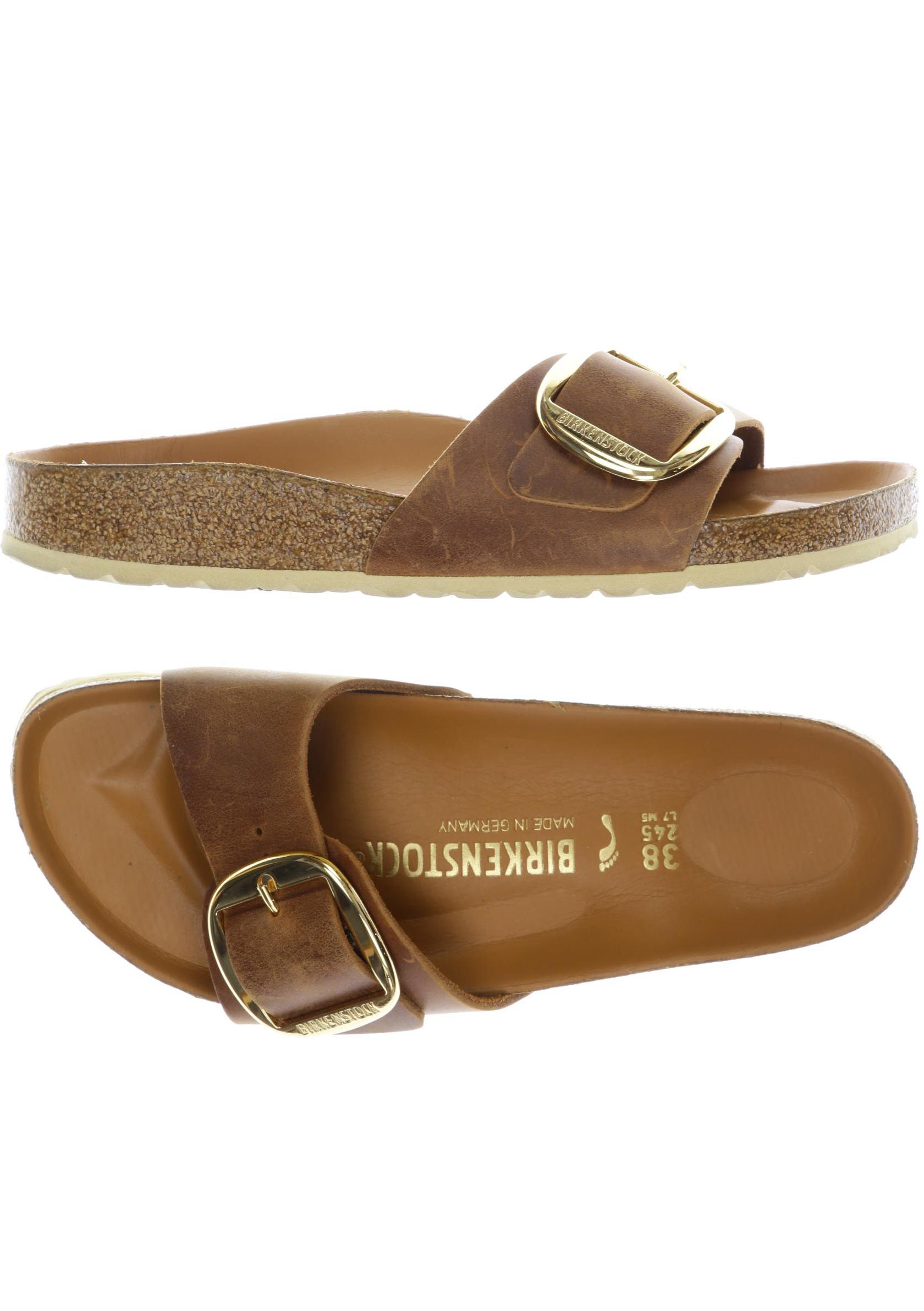 

Birkenstock Damen Sandale, beige, Gr. 38