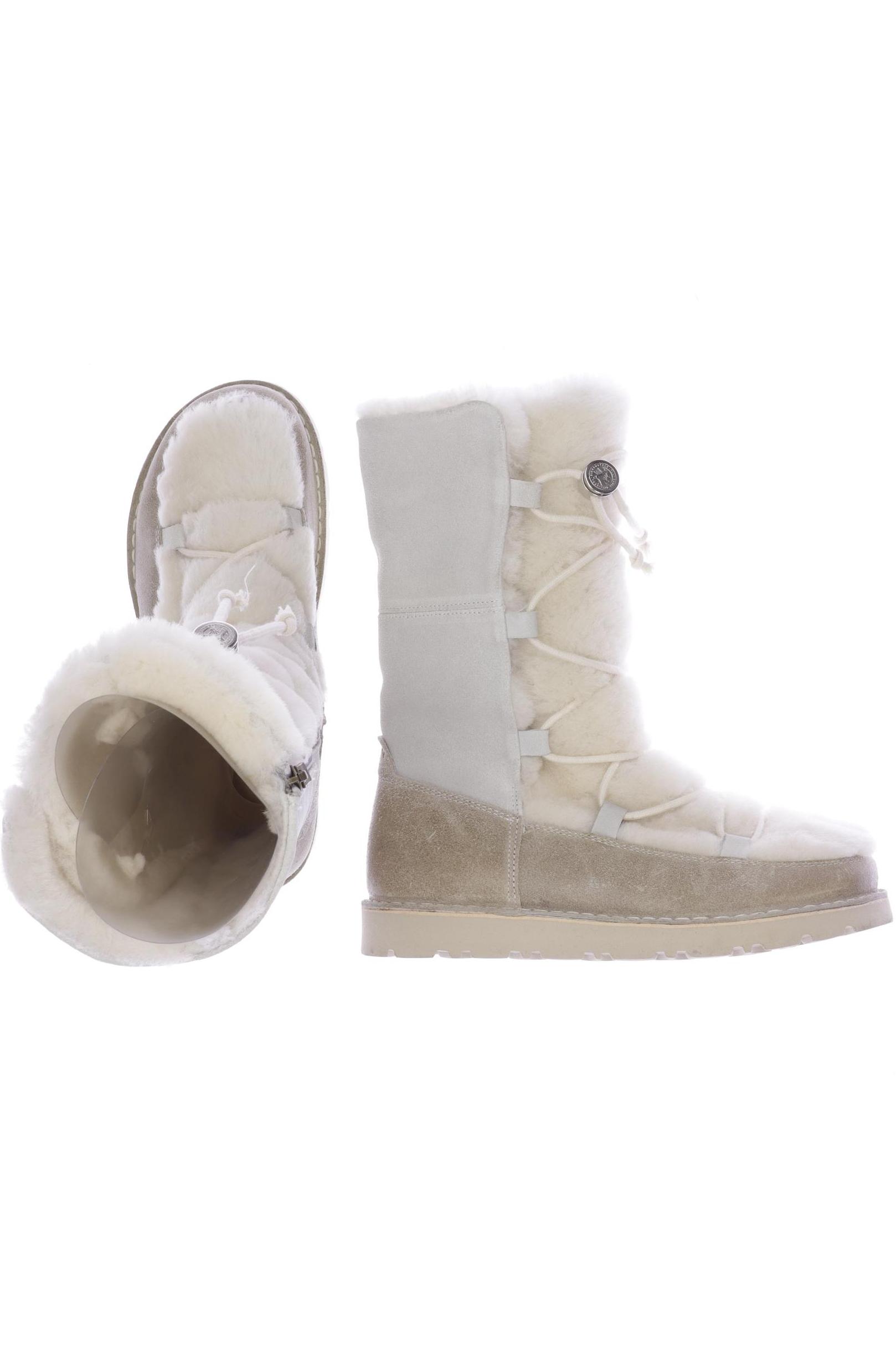 

Birkenstock Damen Stiefel, cremeweiß
