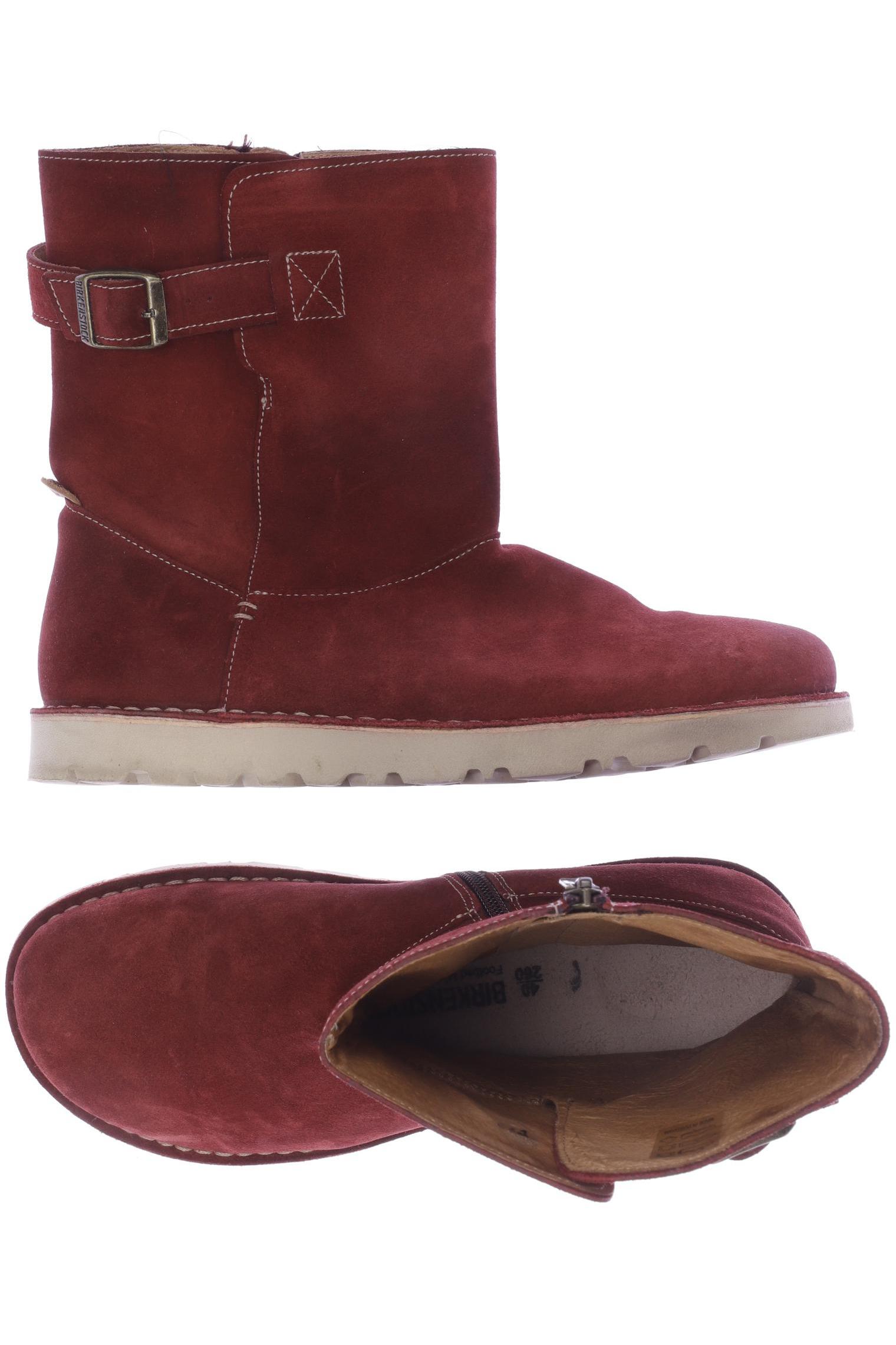 

Birkenstock Damen Stiefelette, rot, Gr. 40