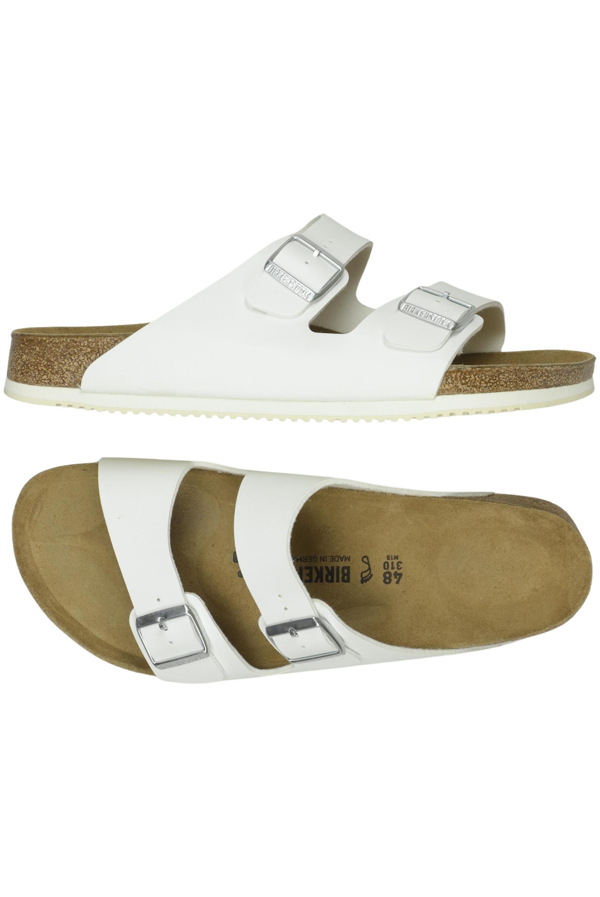 

Birkenstock Herren Sandale, weiß, Gr. 48