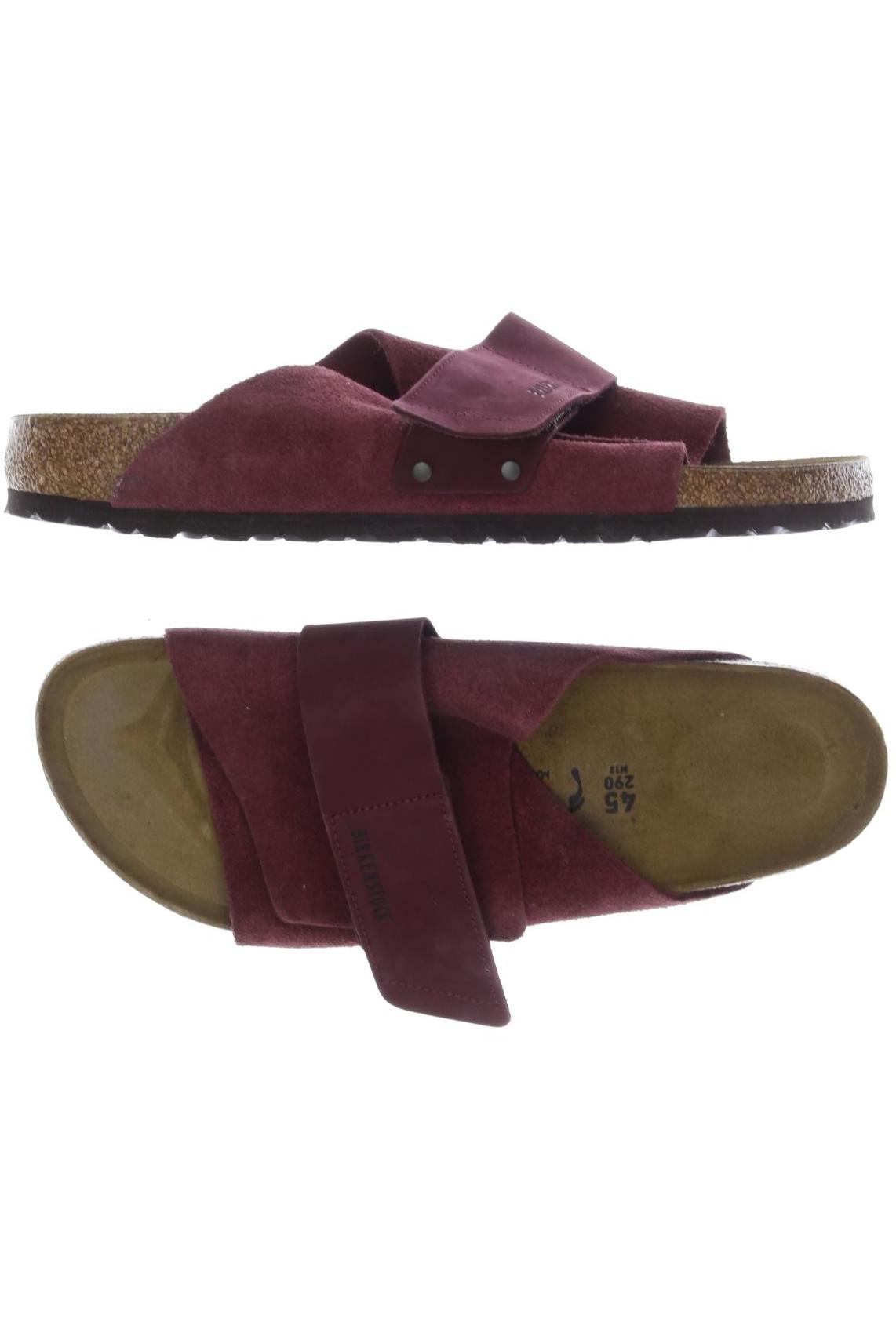 

Birkenstock Herren Sandale, bordeaux, Gr. 45