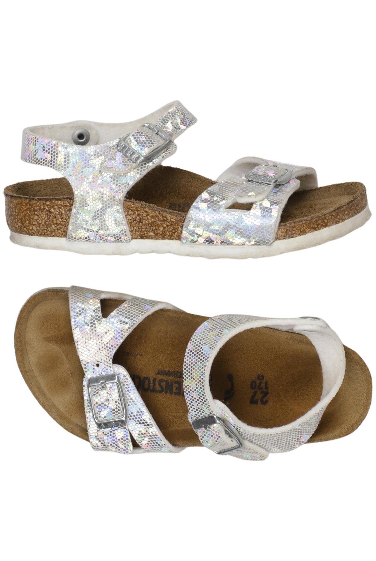 

Birkenstock Damen Kinderschuhe, silber, Gr. 27