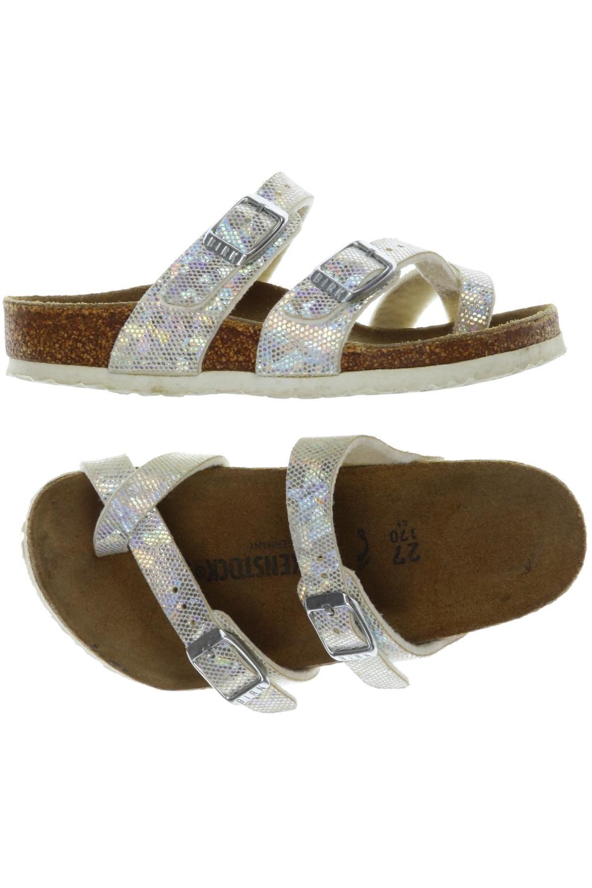 

Birkenstock Damen Kinderschuhe, silber, Gr. 27