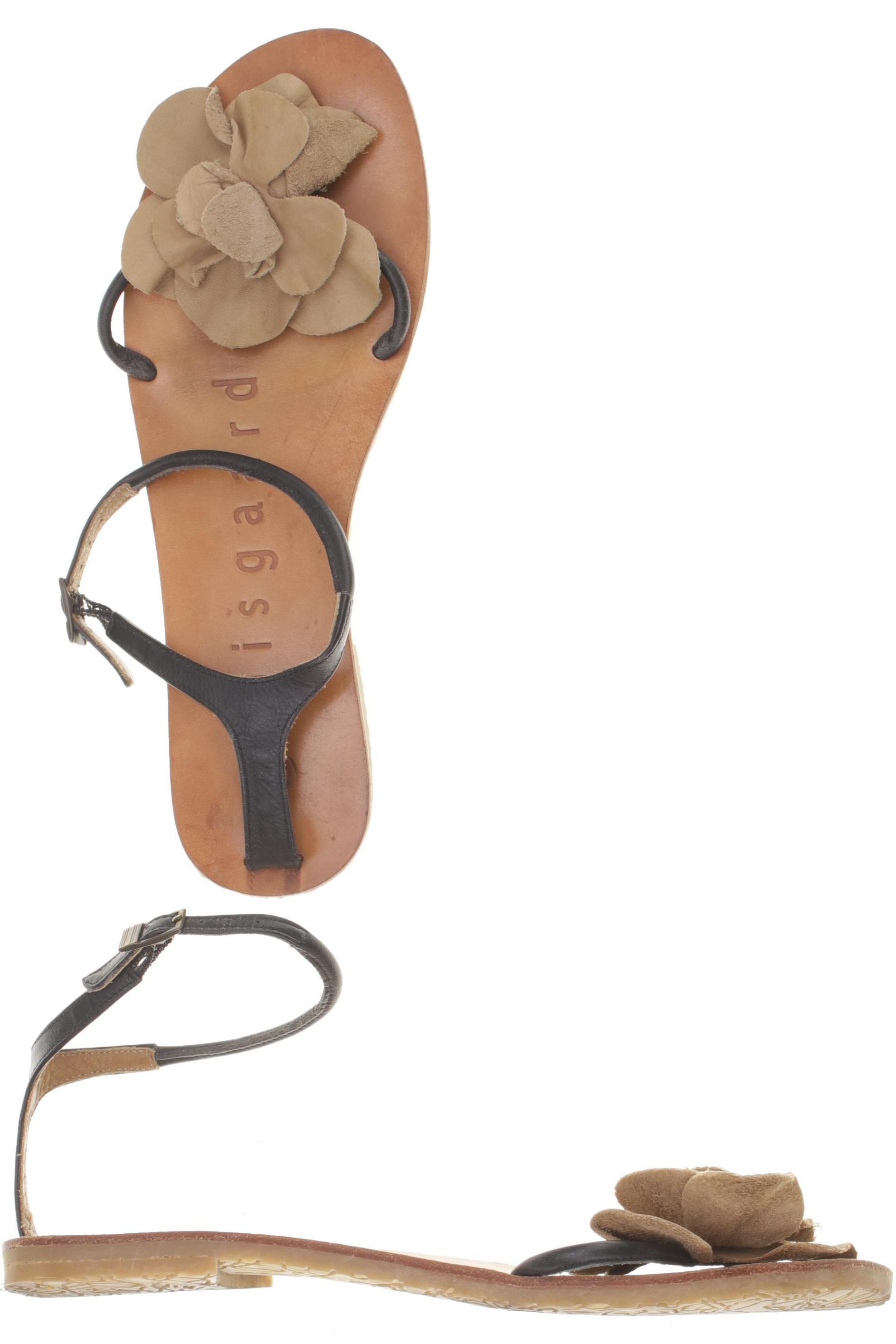 

Bisgaard Damen Sandale, beige, Gr. 40