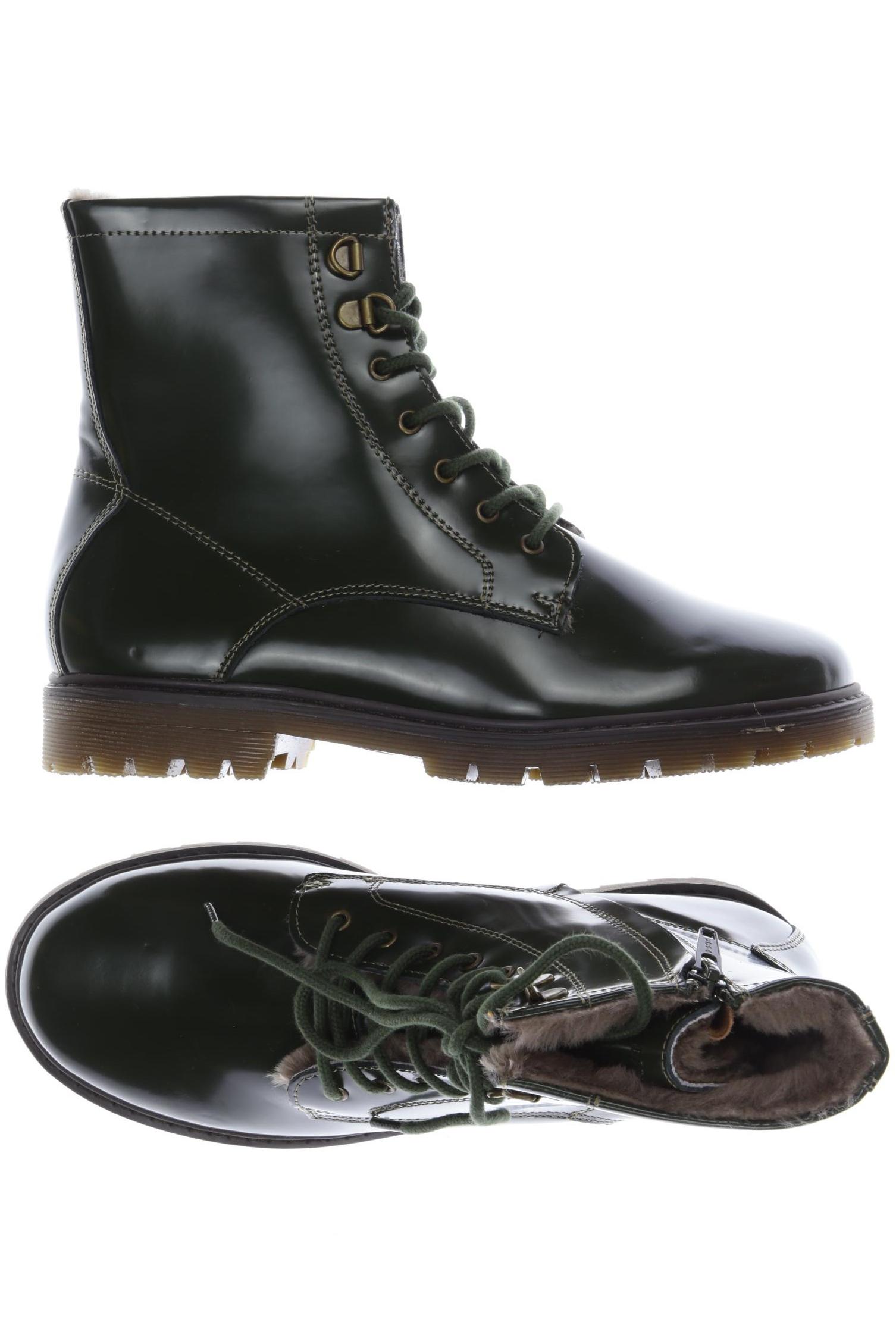 

Bisgaard Damen Stiefelette, grün, Gr. 38