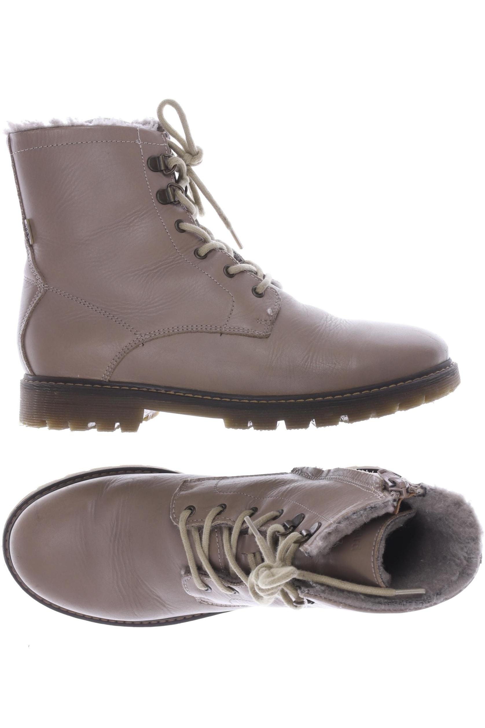 

Bisgaard Damen Stiefelette, beige, Gr. 38