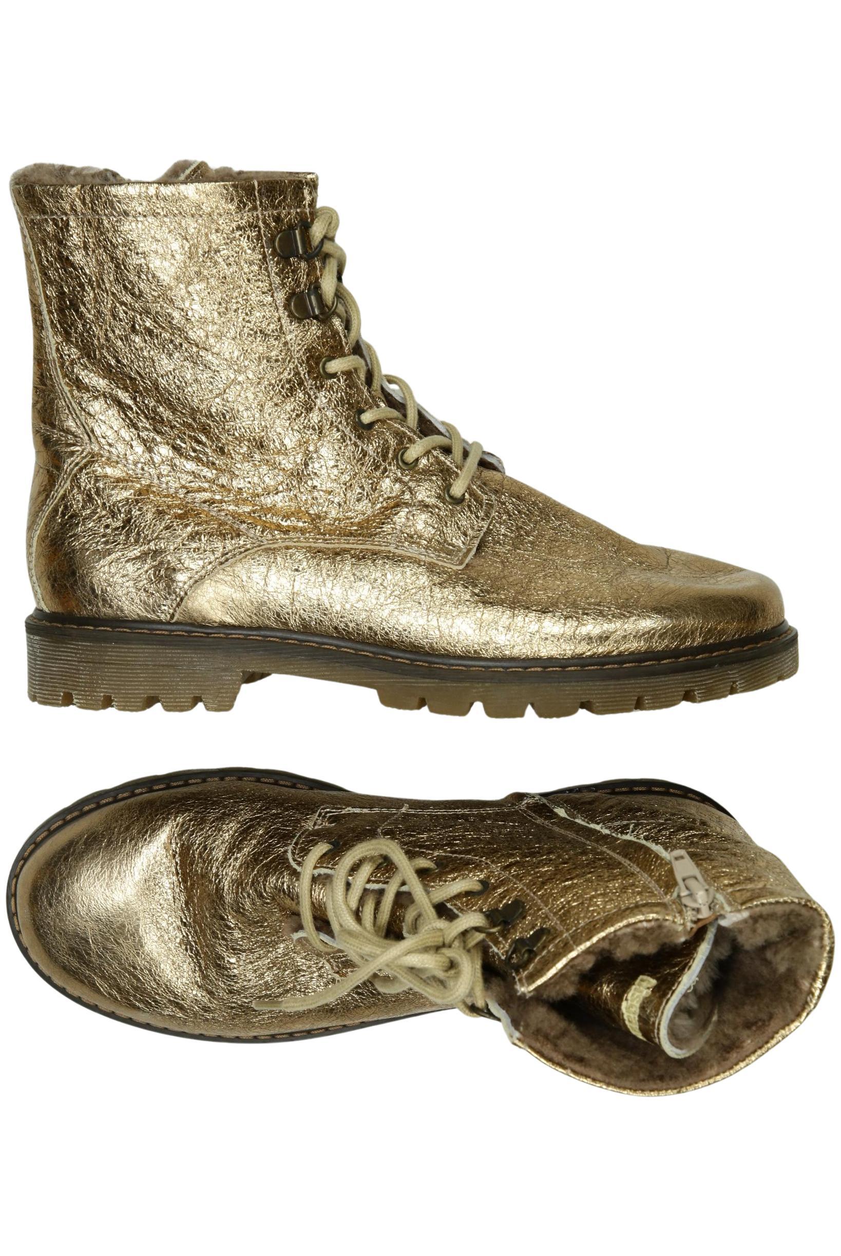 

Bisgaard Damen Stiefelette, gold, Gr. 40