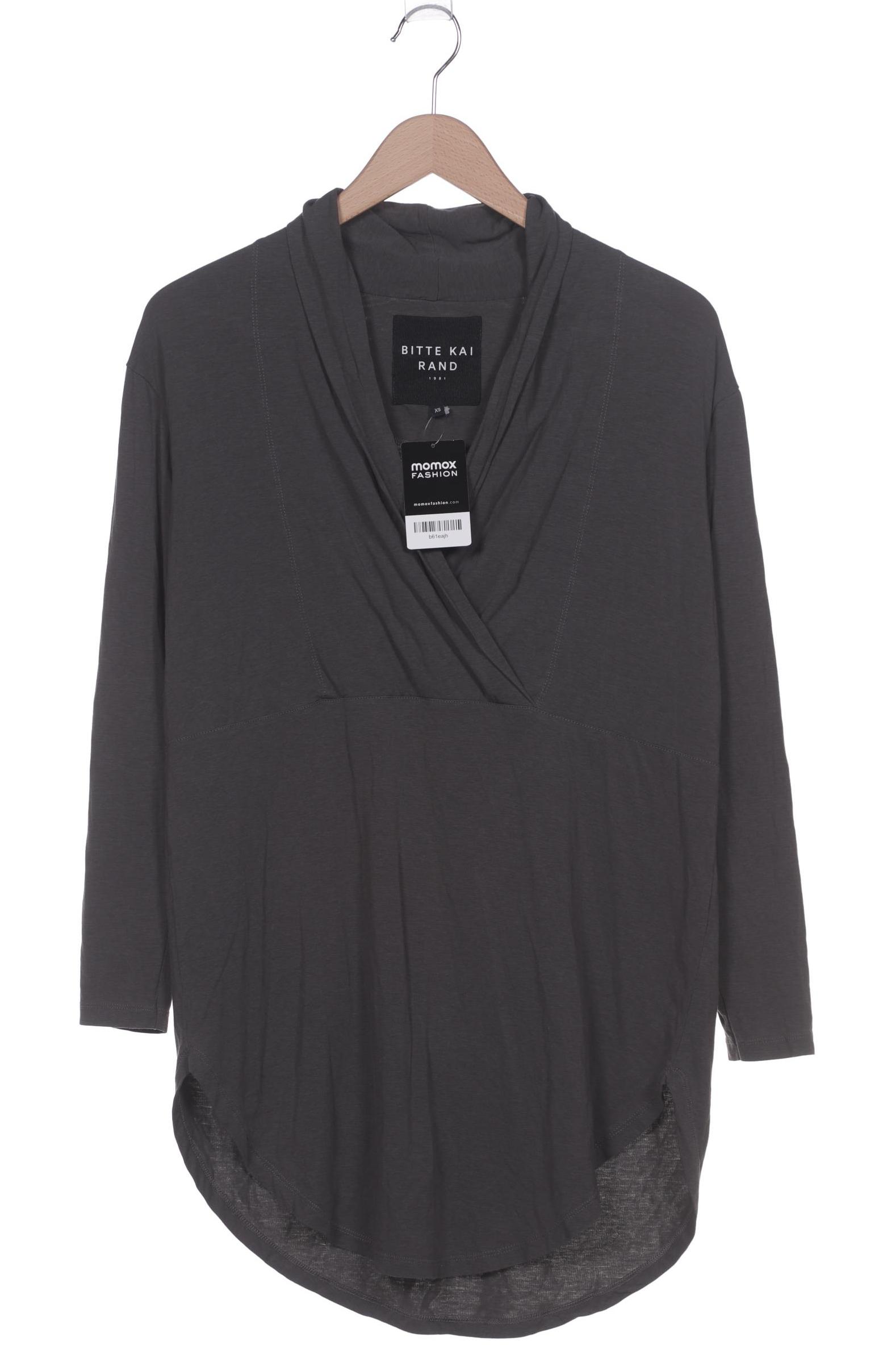 

Bitte Kai Rand Damen Langarmshirt, grau, Gr. 34