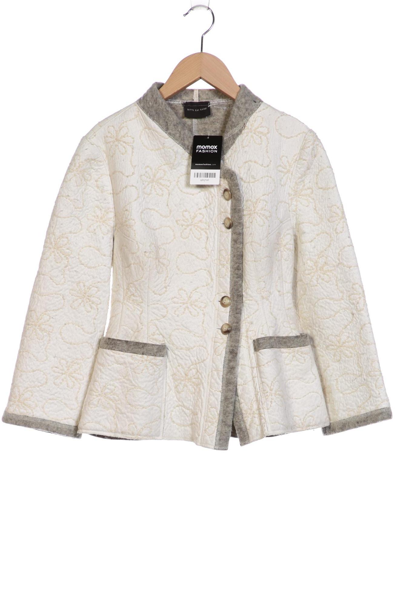 

Bitte Kai Rand Damen Strickjacke, weiß, Gr. 36