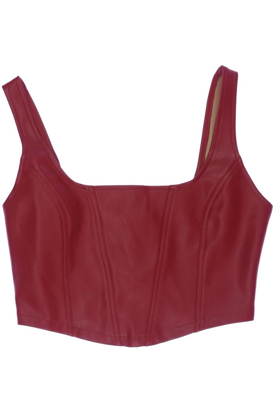 

Black Milk Damen Top, rot, Gr. 10