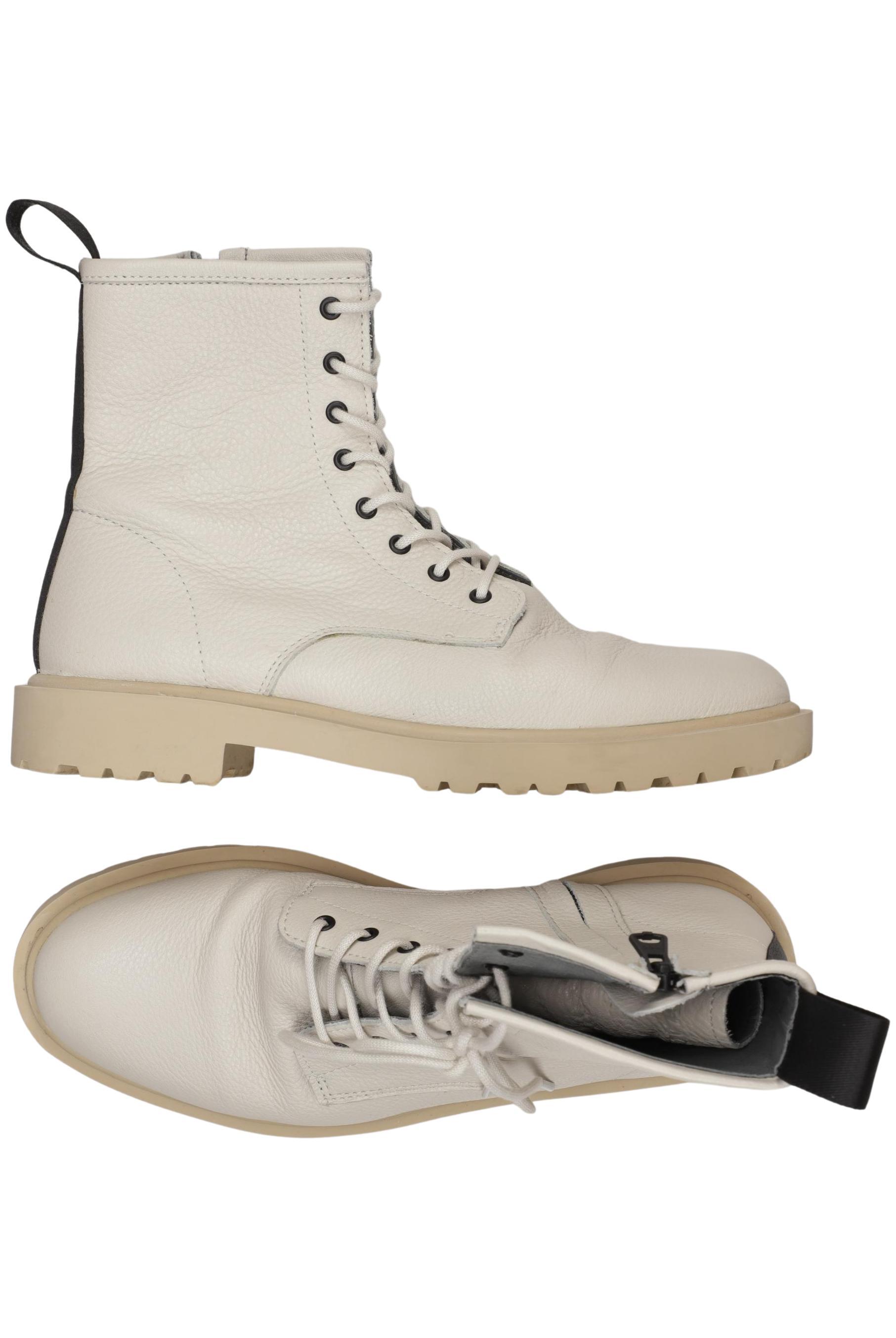 

Blackstone Damen Stiefelette, cremeweiß, Gr. 39