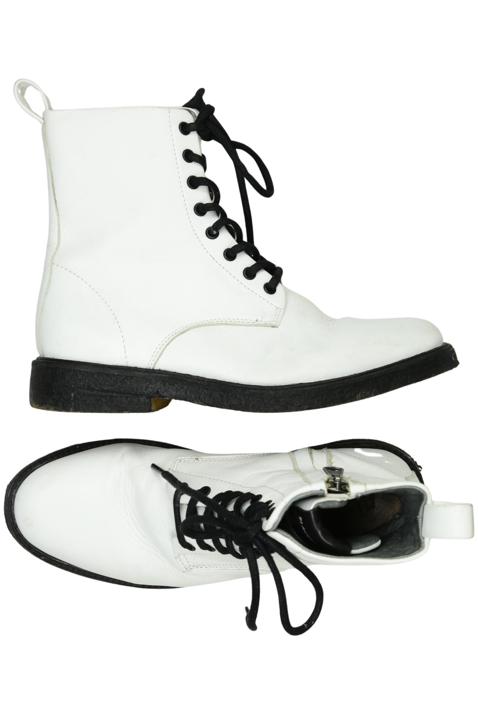 Thumbnail - Blackstone Damen Stiefelette, weiß, Gr. 39
