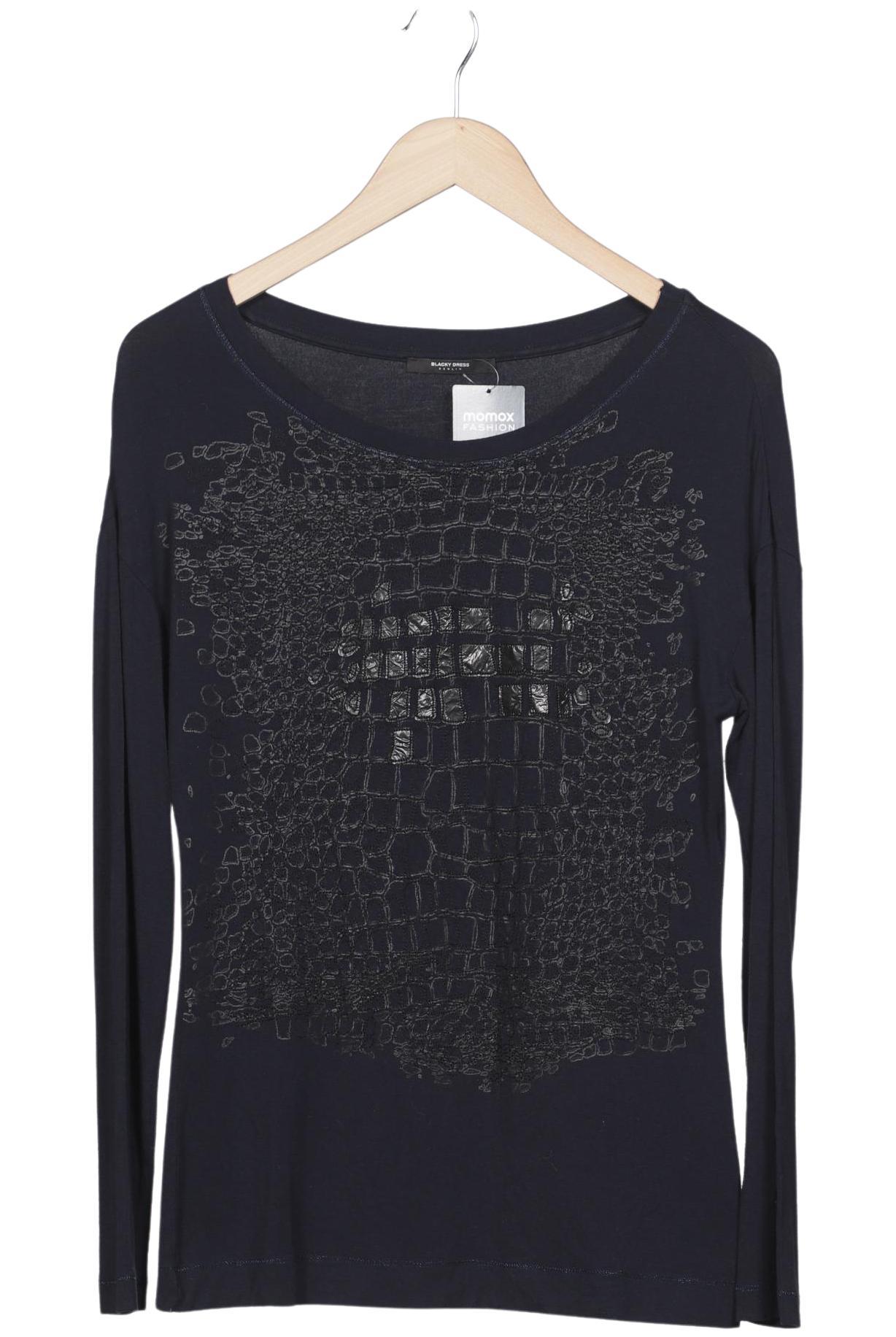 

Blacky Dress Damen Langarmshirt, marineblau, Gr. 36