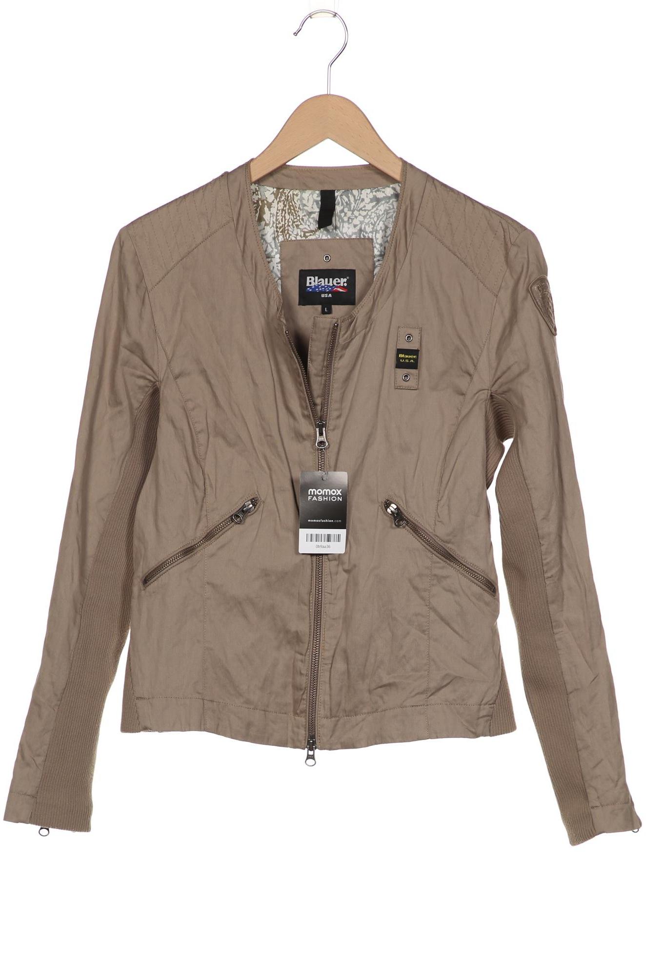 

blauer Damen Jacke, beige