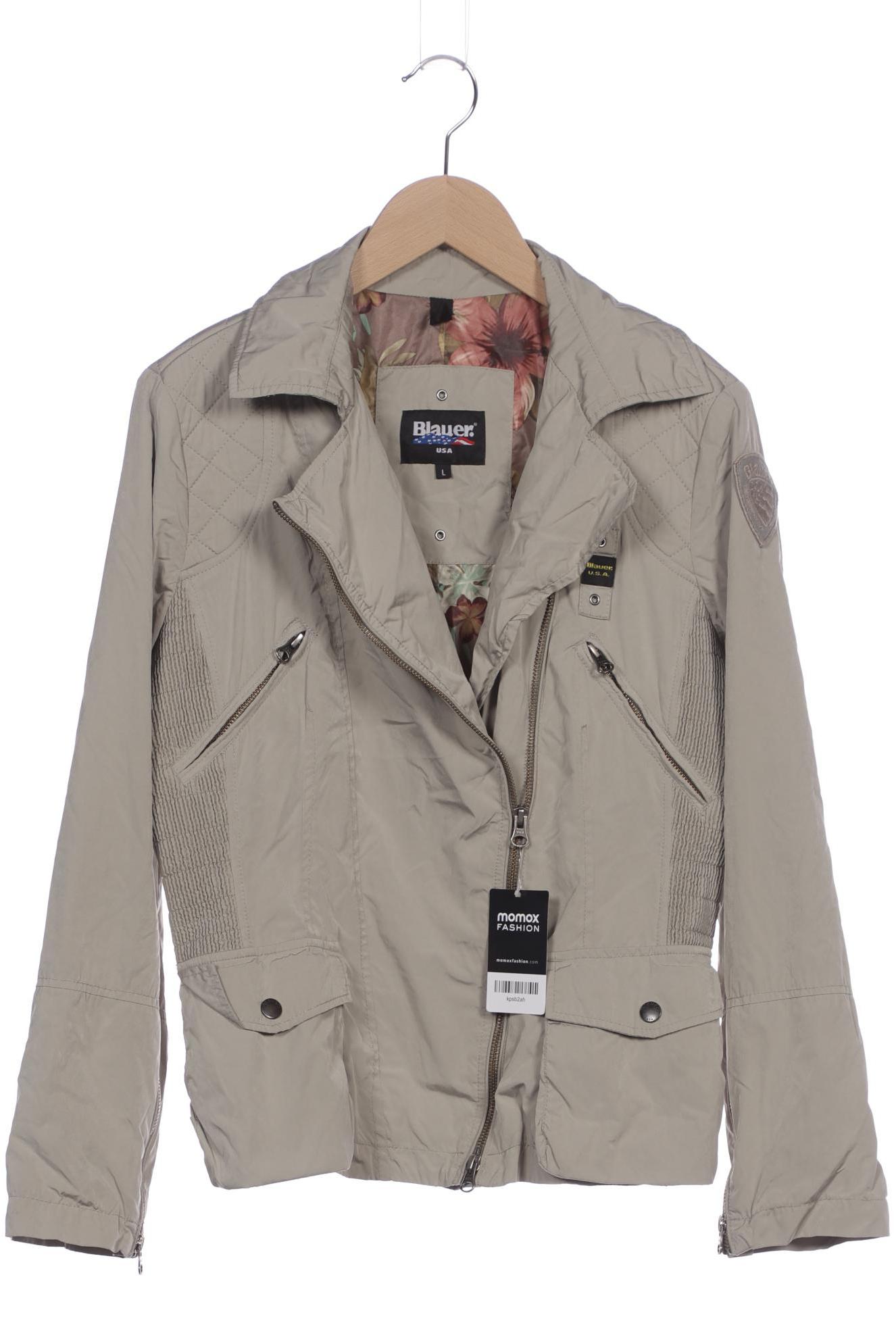 

blauer Damen Jacke, hellgrün, Gr. 42