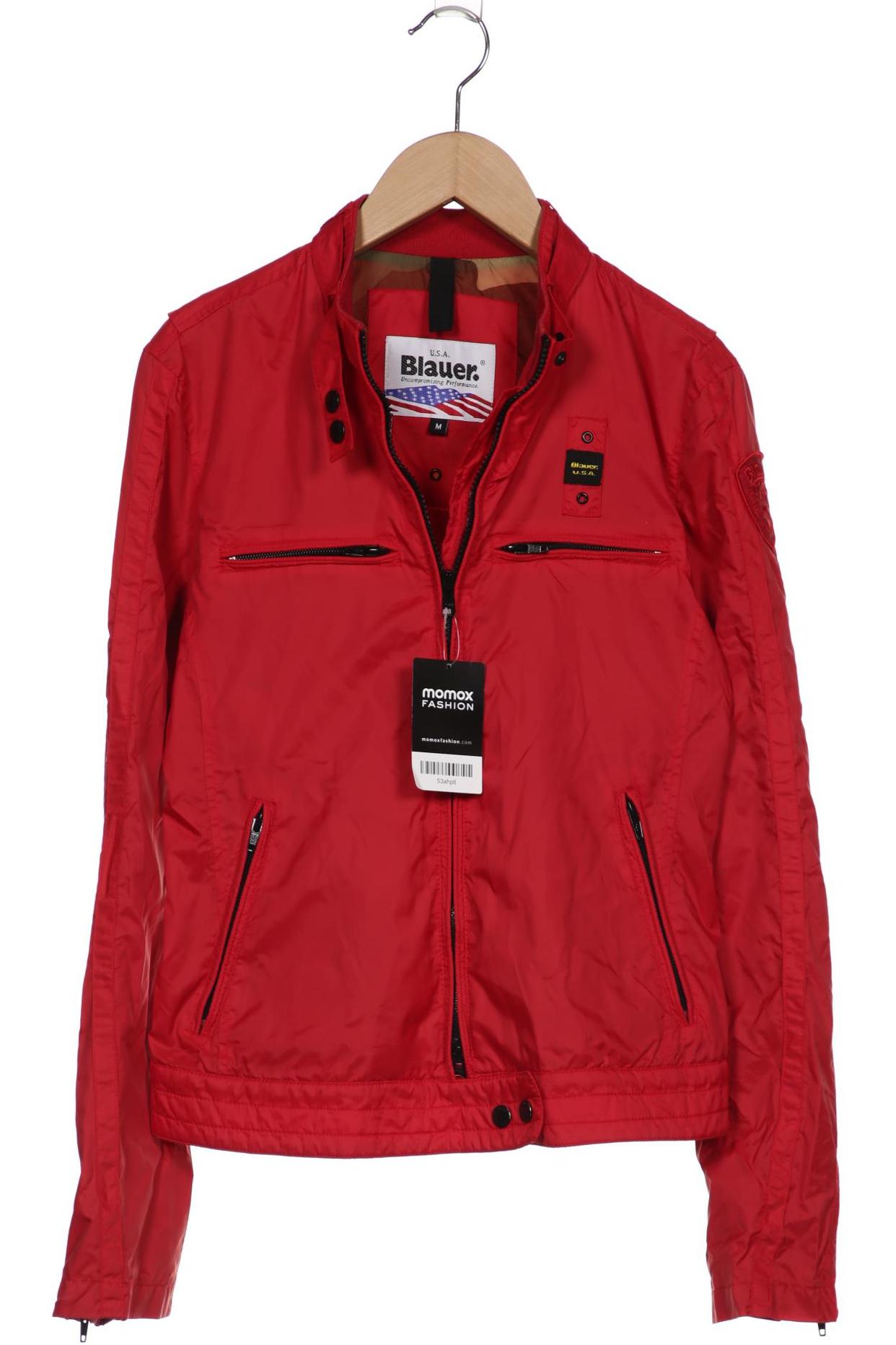 

blauer Damen Jacke, rot