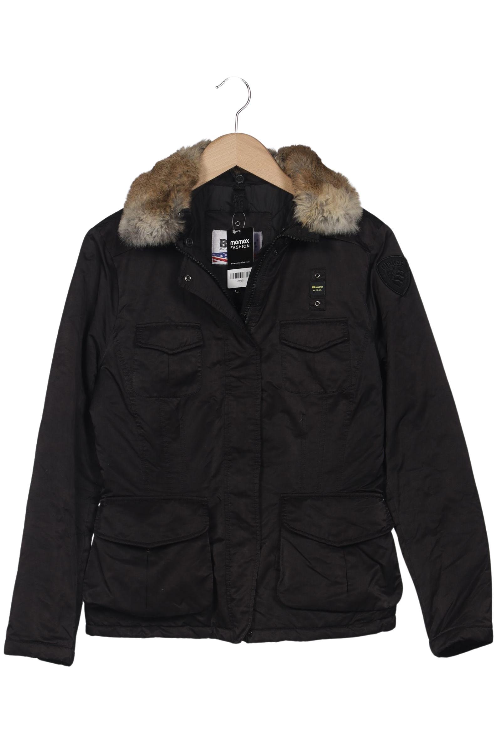 

blauer Damen Jacke, schwarz, Gr. 46