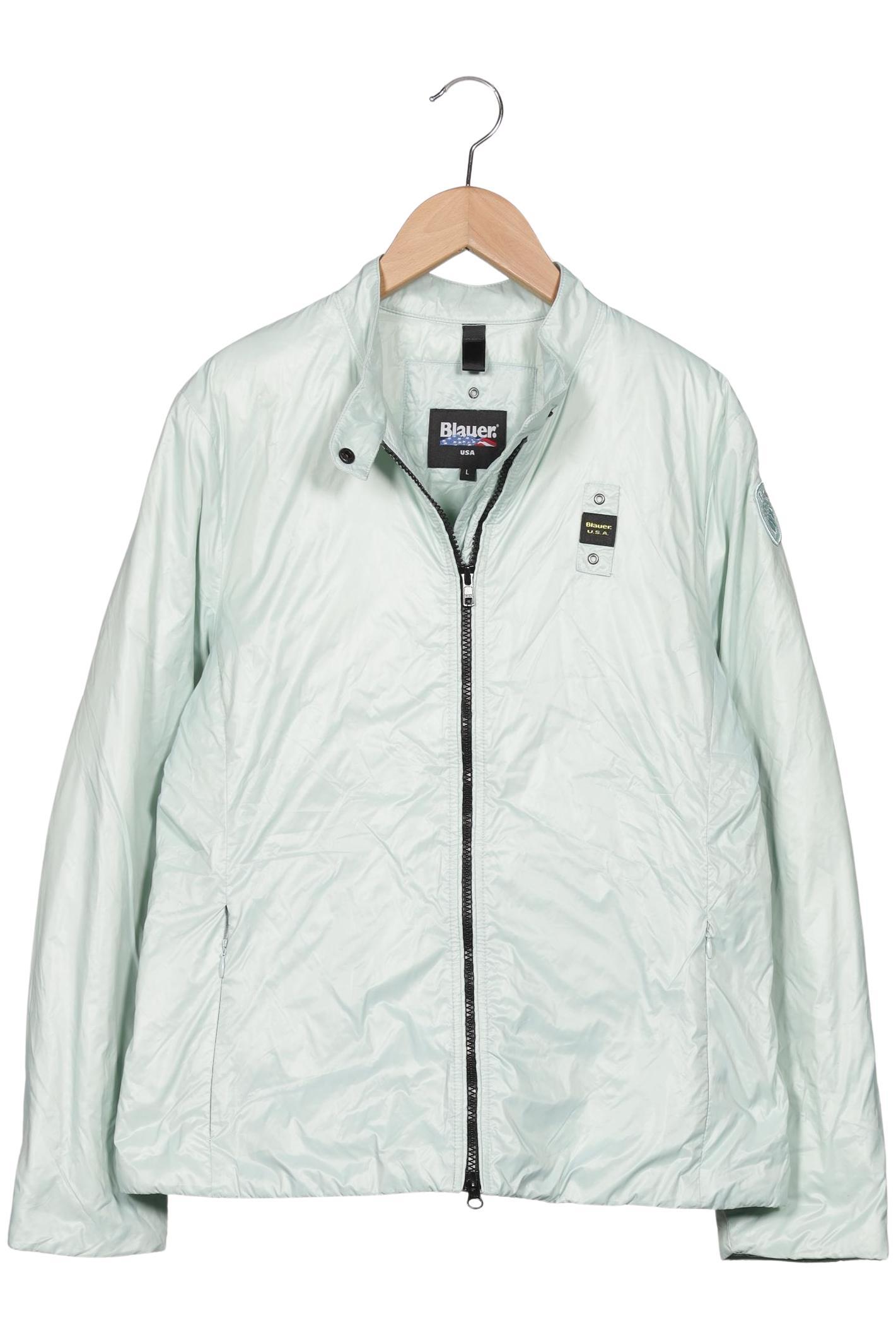 

blauer Damen Jacke, hellgrün, Gr. 42