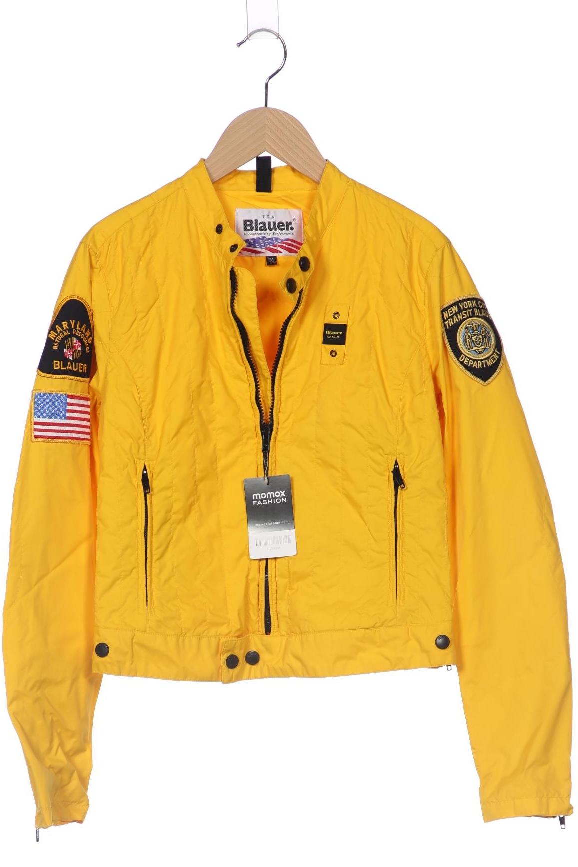 

blauer Damen Jacke, gelb, Gr. 38